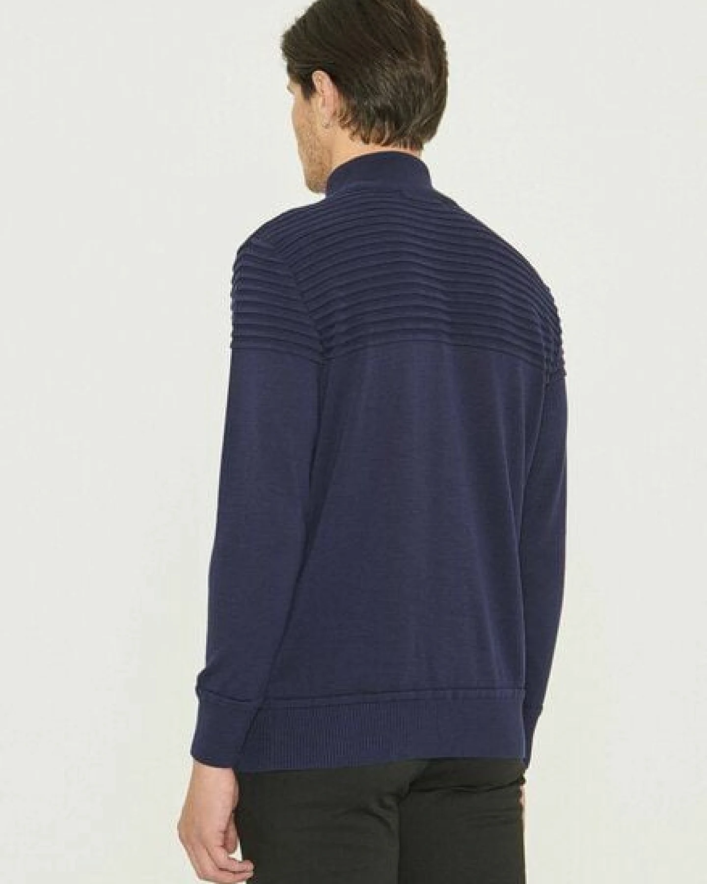 ORGANICATION Rollkragenpullover aus Bio-Baumwolle – Ansicht 4