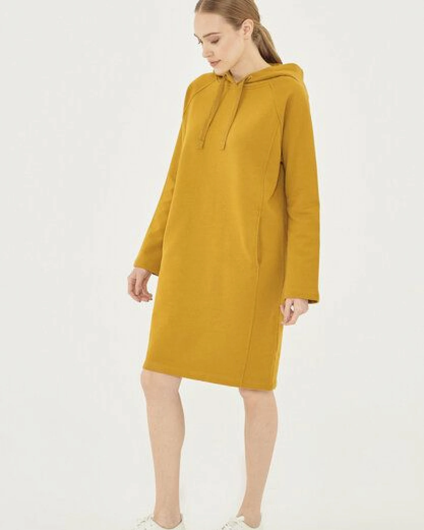 ORGANICATION Sweatkleid aus Bio-Baumwolle – Ansicht 4