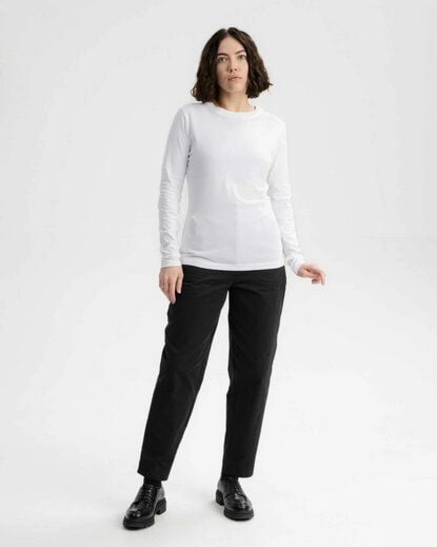 Basic Langarmshirt DHIVYA – Ansicht 3