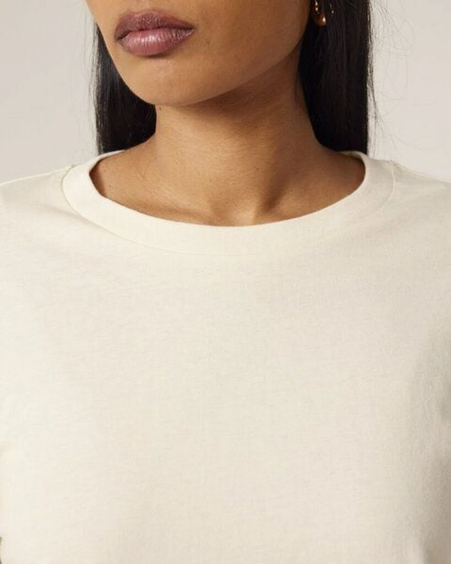 FAIRTICKEN BASICS Damen Basic Longsleeve Shirt aus 100% Bio-Baumwolle – Ansicht 4