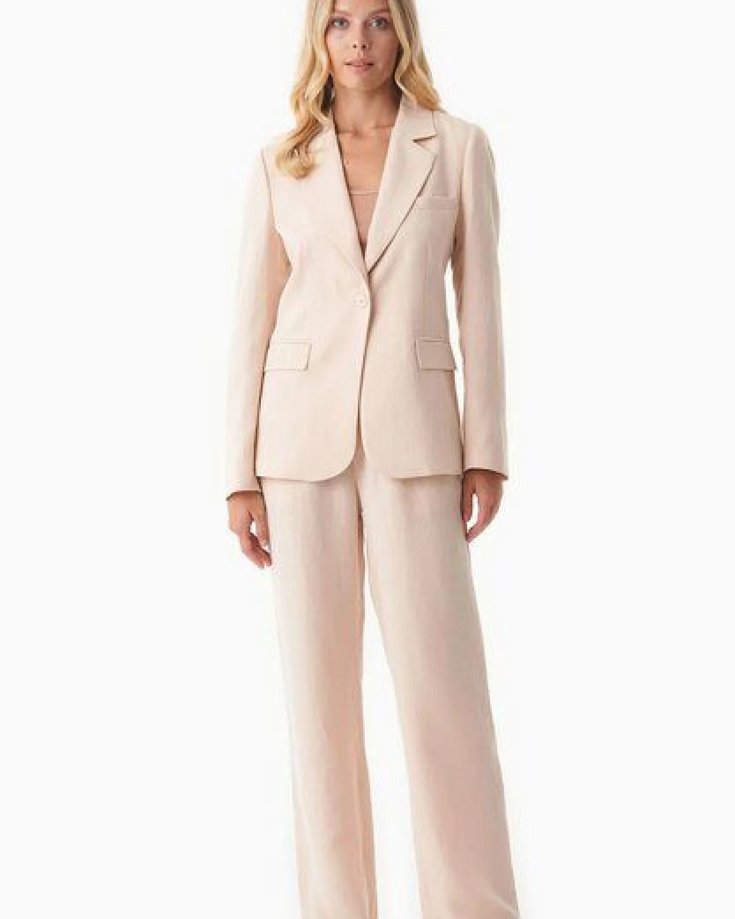 ORGANICATION Blazer aus TENCEL Lyocell und Leinen – Ansicht 2