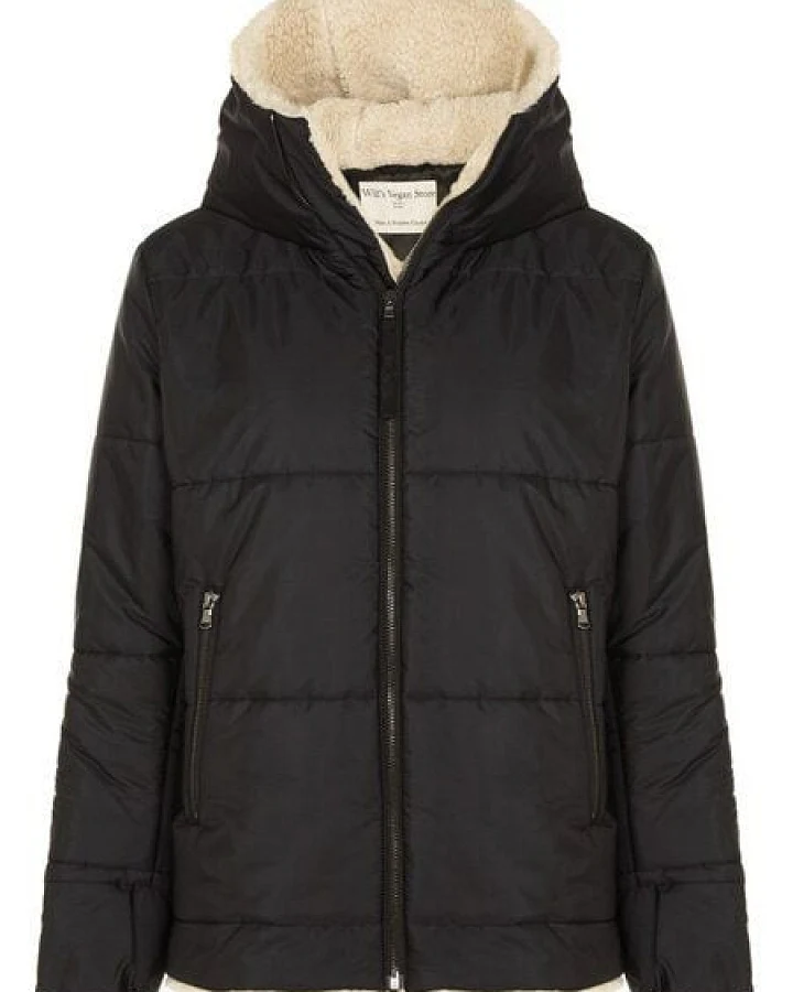 Will's Vegan Shop CO2-neutrale, recycelte und vegane Shearling Puffer