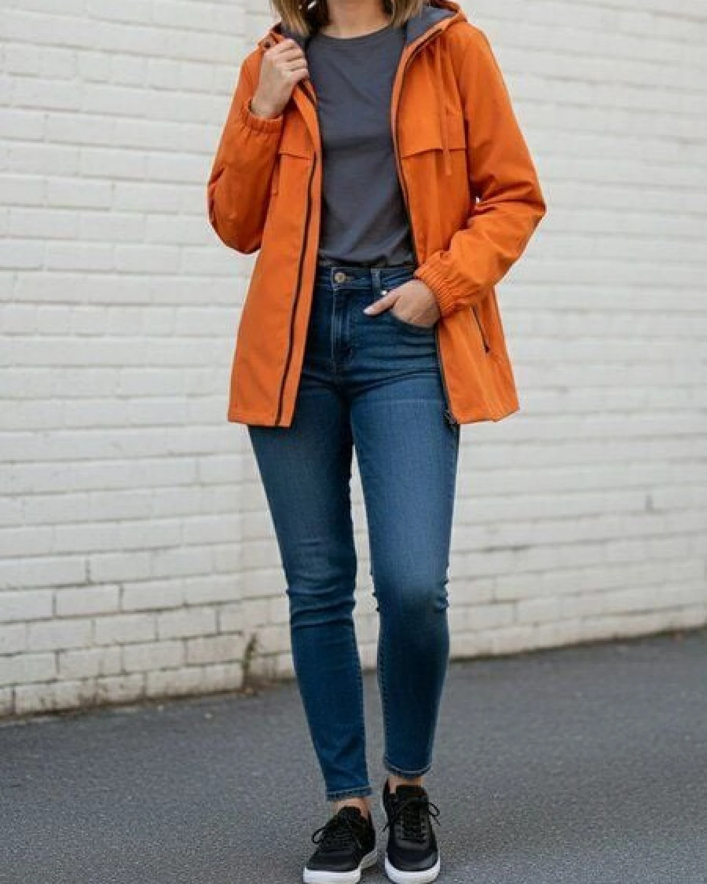 Will's Vegan Shop WVSport Leichte wasserabweisende Jacke – Ansicht 4