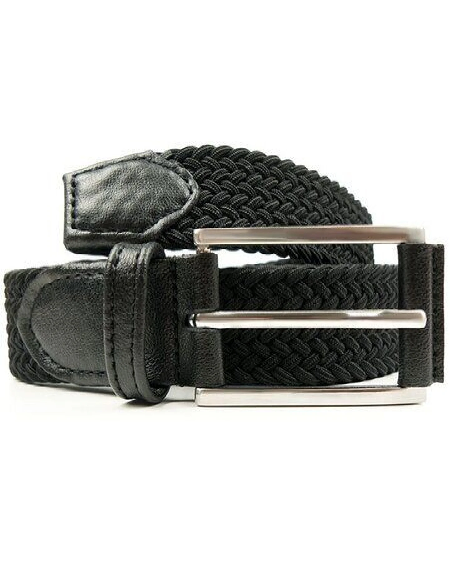 Will's Vegan Shop 3,5 cm Webgürtel Herren – Ansicht 2