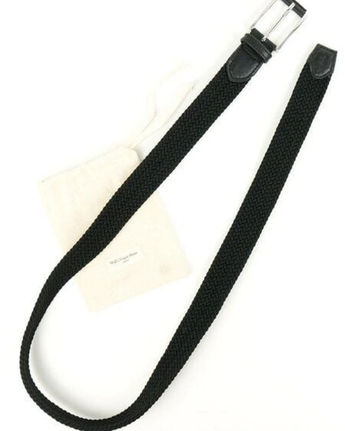 Will's Vegan Shop 3,5 cm Webgürtel Herren – Ansicht 4