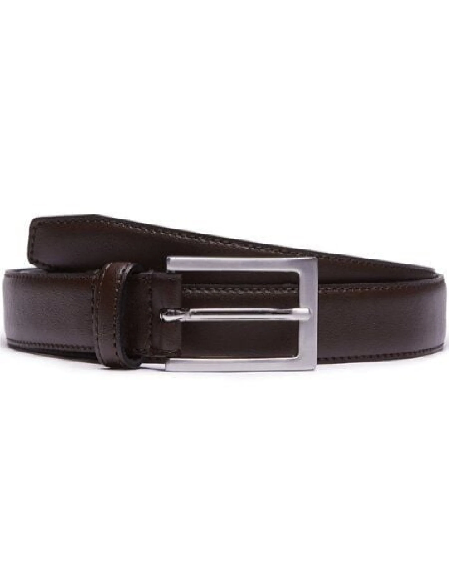 Will's Vegan Shop Klassiker 3 cm Gürtel Braun Herren – Ansicht 4