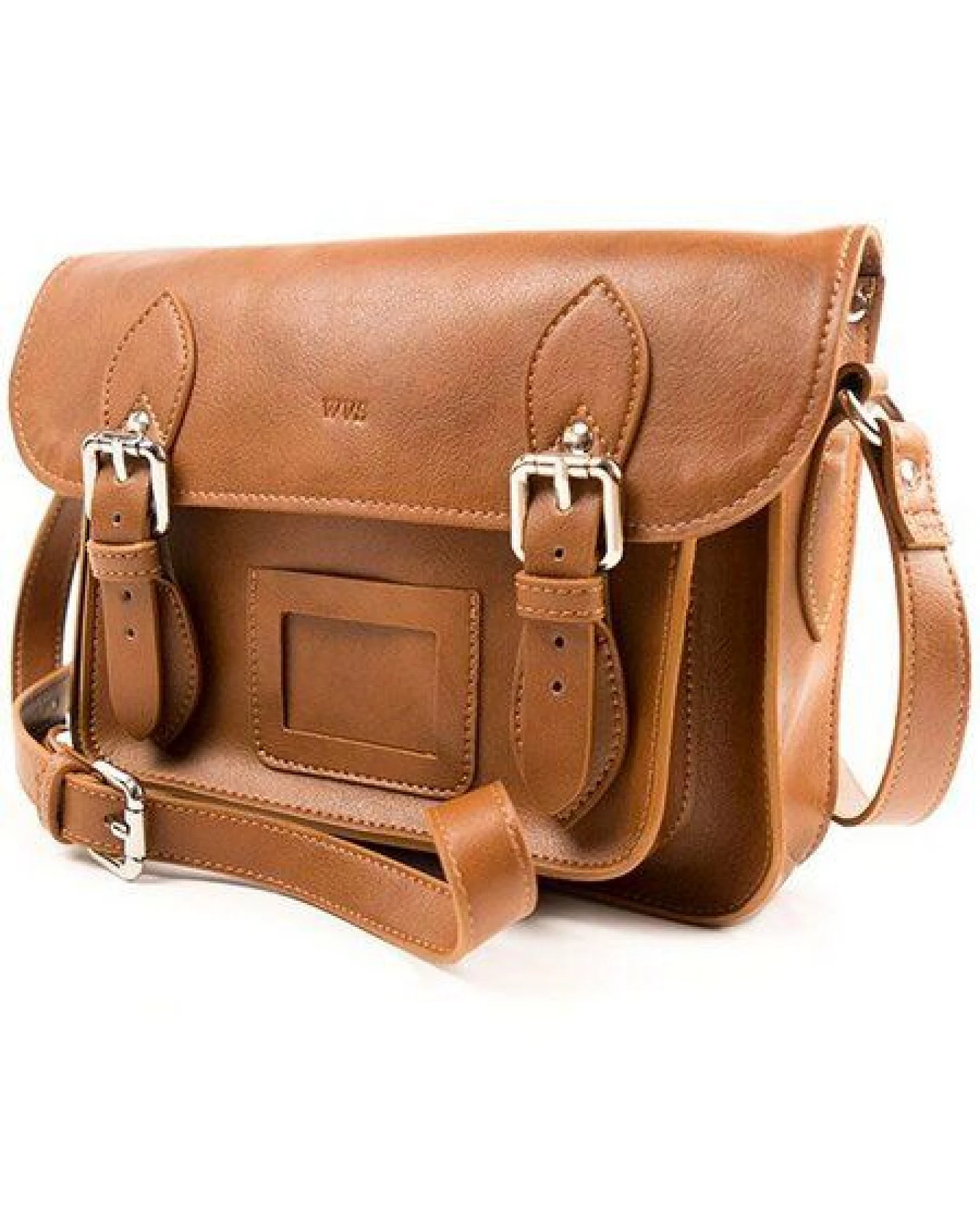 Will's Vegan Shop 11-Zoll-Satchel Kastanie Unisex – Ansicht 3