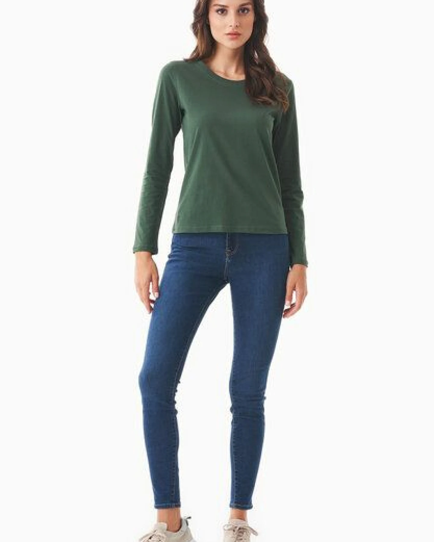 ORGANICATION Langarmshirt aus Bio-Baumwolle – Ansicht 2
