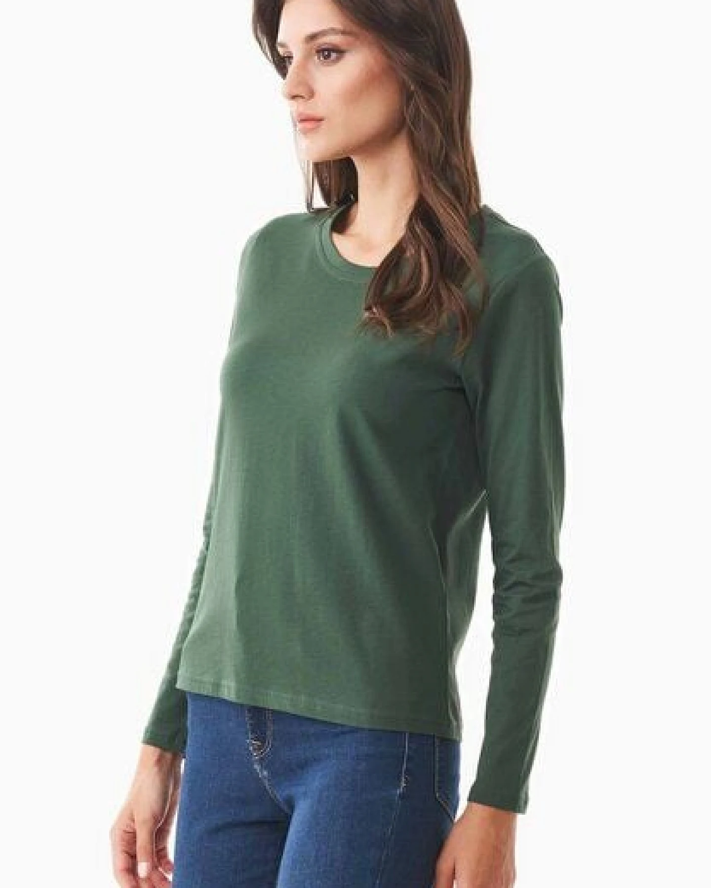 ORGANICATION Langarmshirt aus Bio-Baumwolle – Ansicht 4