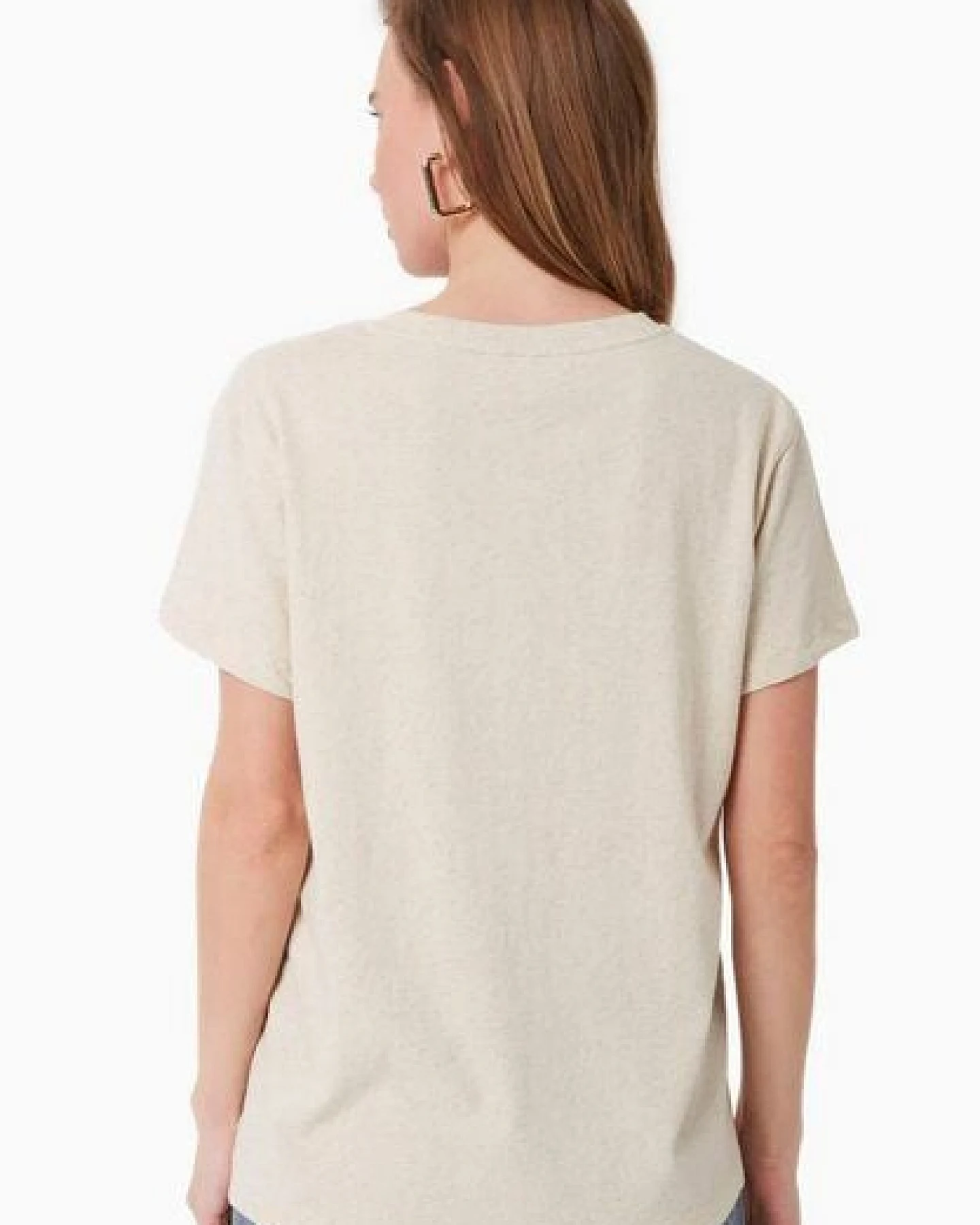 ORGANICATION T-Shirt aus Bio-Baumwolle und Leinen – Ansicht 4