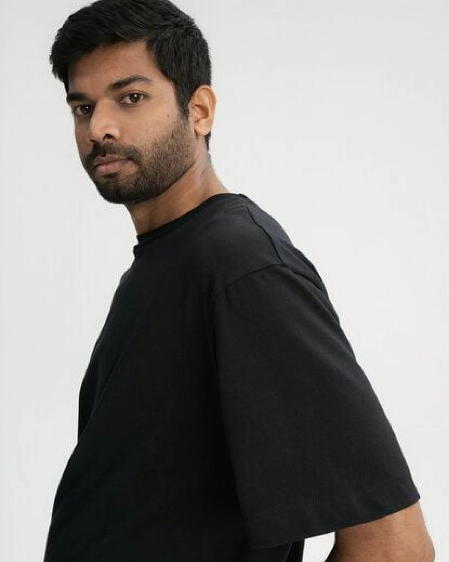 MELA Oversized T-Shirt schwer Style BHAJAN aus 100% Bio-Baumwolle – Ansicht 4