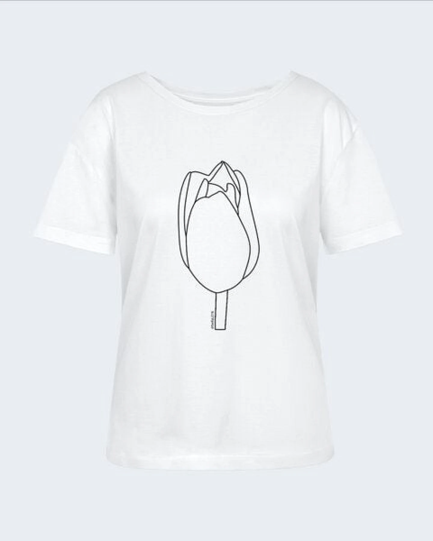 bellaLEYK T-Shirt „See Flowers“ – Bio-Baumwoll-Shirt mit Tulpenprint – Ansicht 2