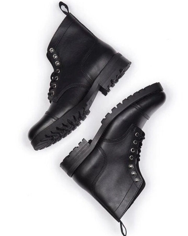 Will's Vegan Shop Arbeitsstiefel Herren