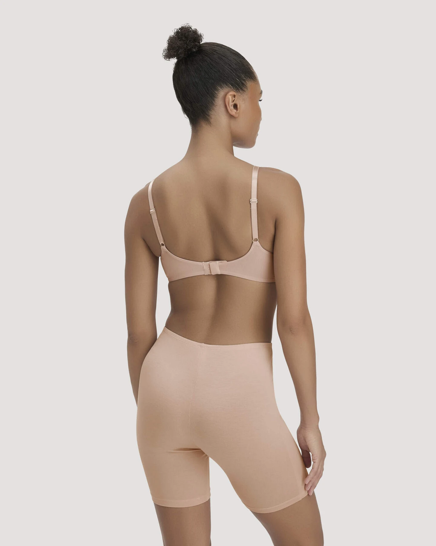 hessnatur Damen Shorts High Waist PURE FLOW aus TENCEL™ Modal - rosa - Größe 38 – Ansicht 2
