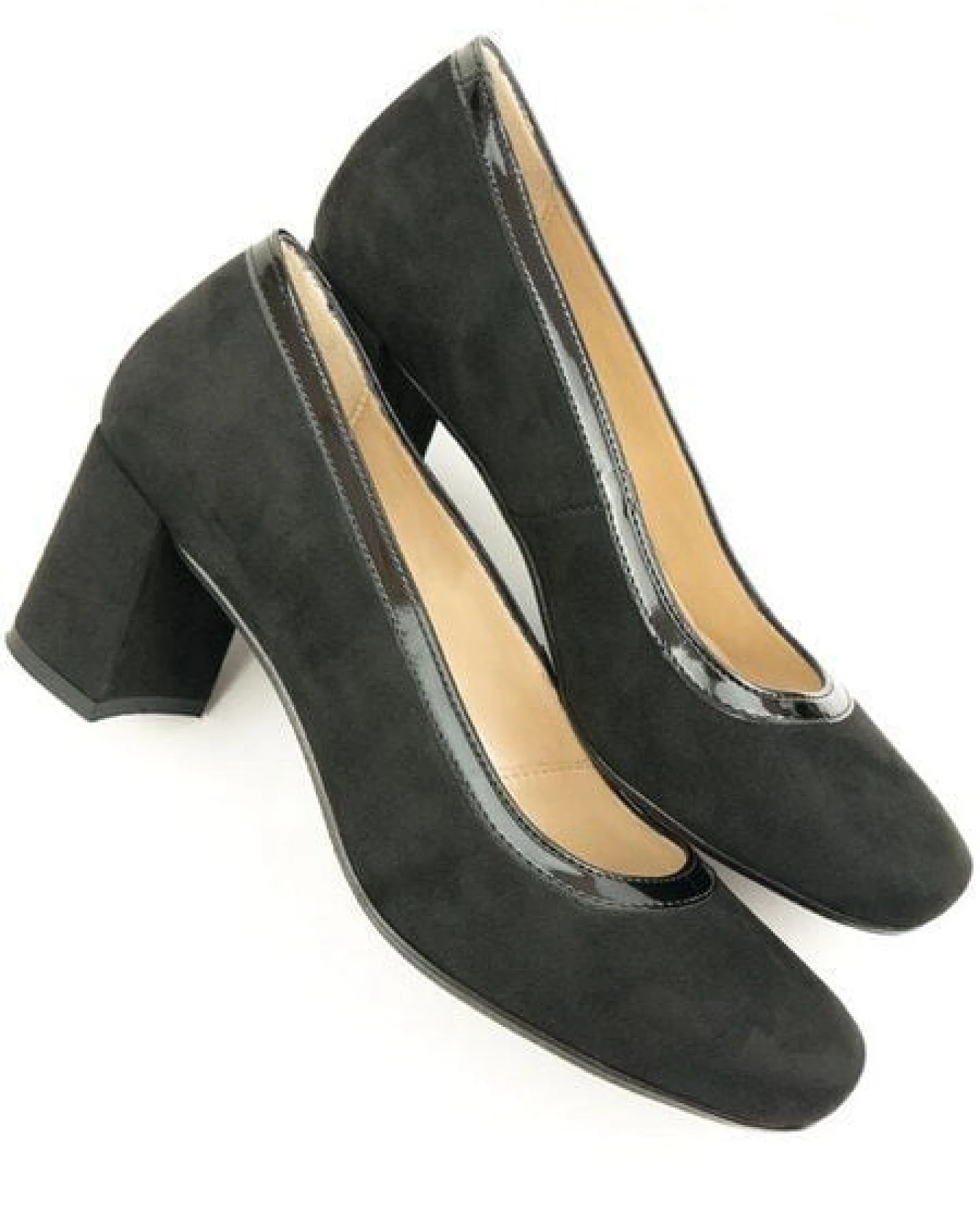Will's Vegan Shop Blockabsätze Veganes Wildleder Damen – Ansicht 3