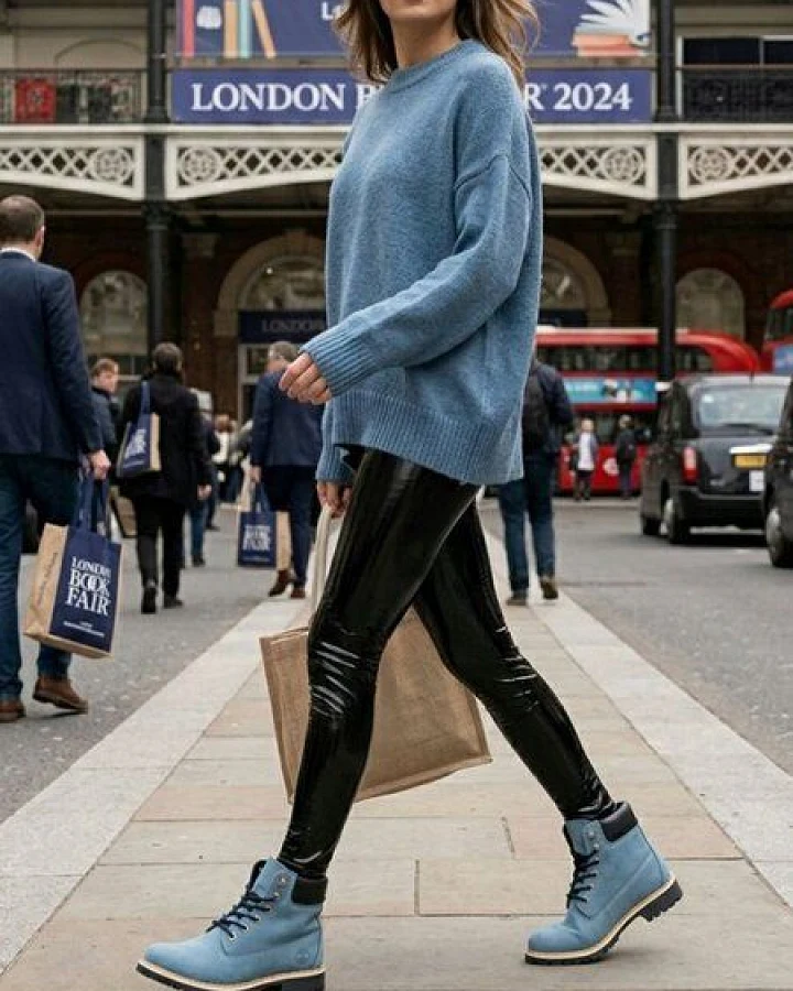 Will's Vegan Shop Dock-Boots Veganes Wildleder Damen