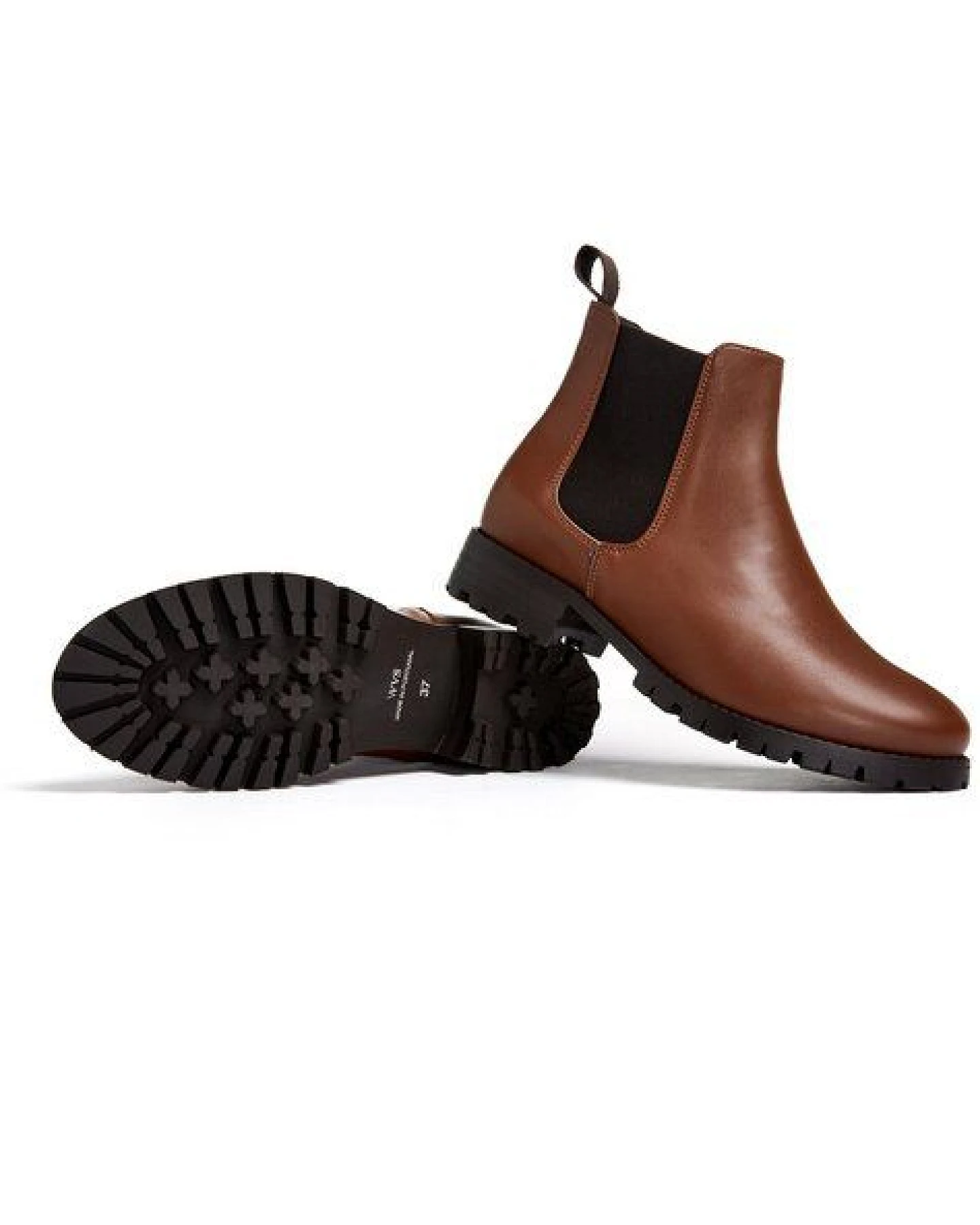 Will's Vegan Shop Luxe Chelsea-Stiefel mit tiefem Profil – Ansicht 2