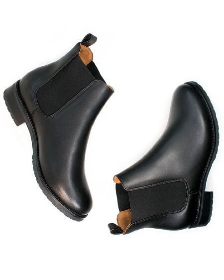 Will's Vegan Shop Luxe Smart Chelsea-Stiefel Herren