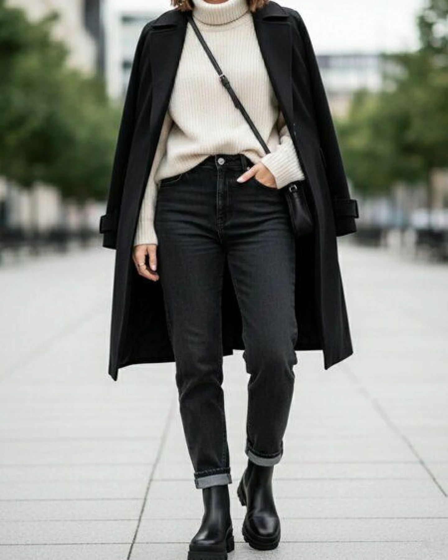 Will's Vegan Shop Luxe Track Sole Chelsea Stiefel – Ansicht 2