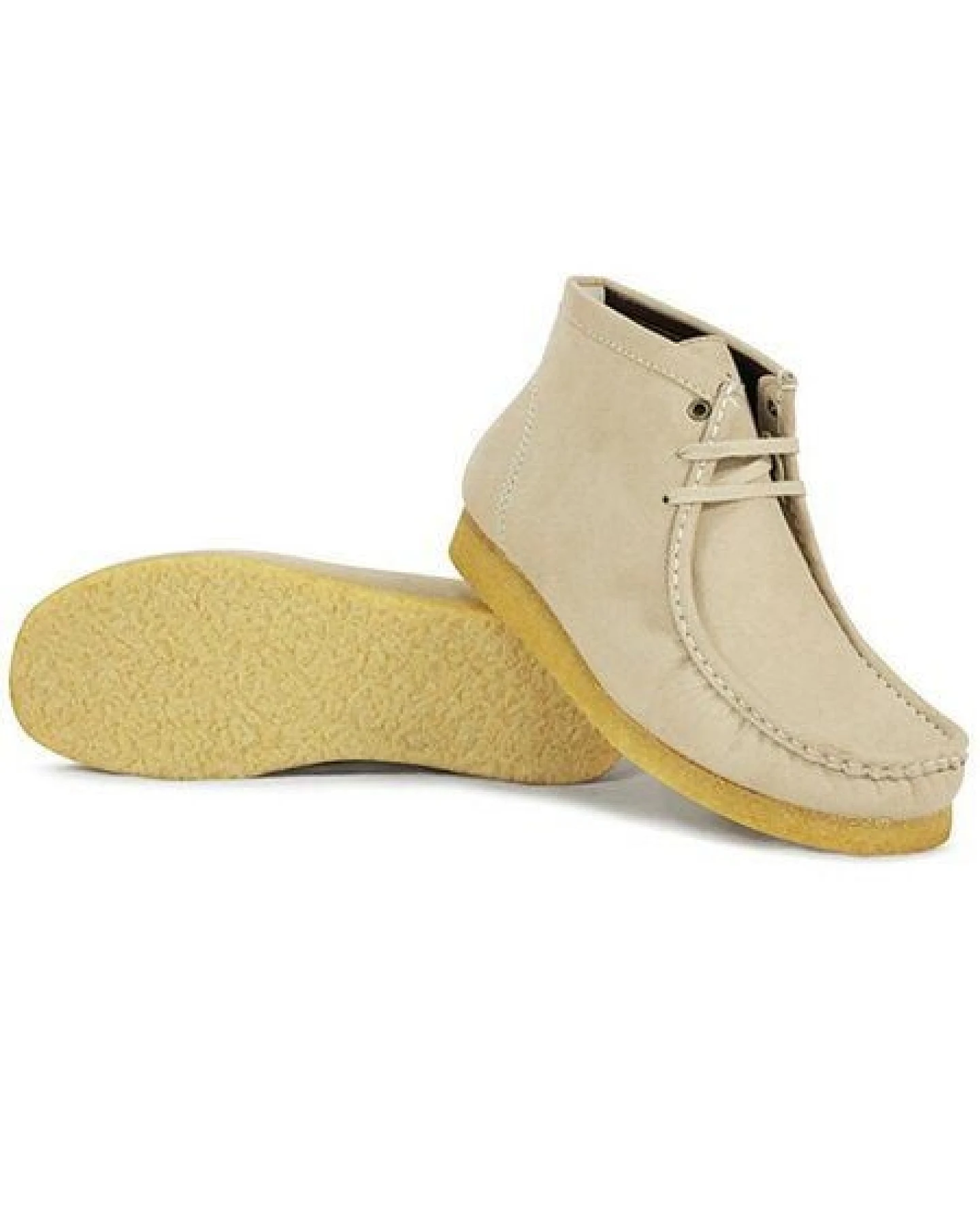 Will's Vegan Shop Mokkassin-Stiefel Veganes Wildleder Herren – Ansicht 4