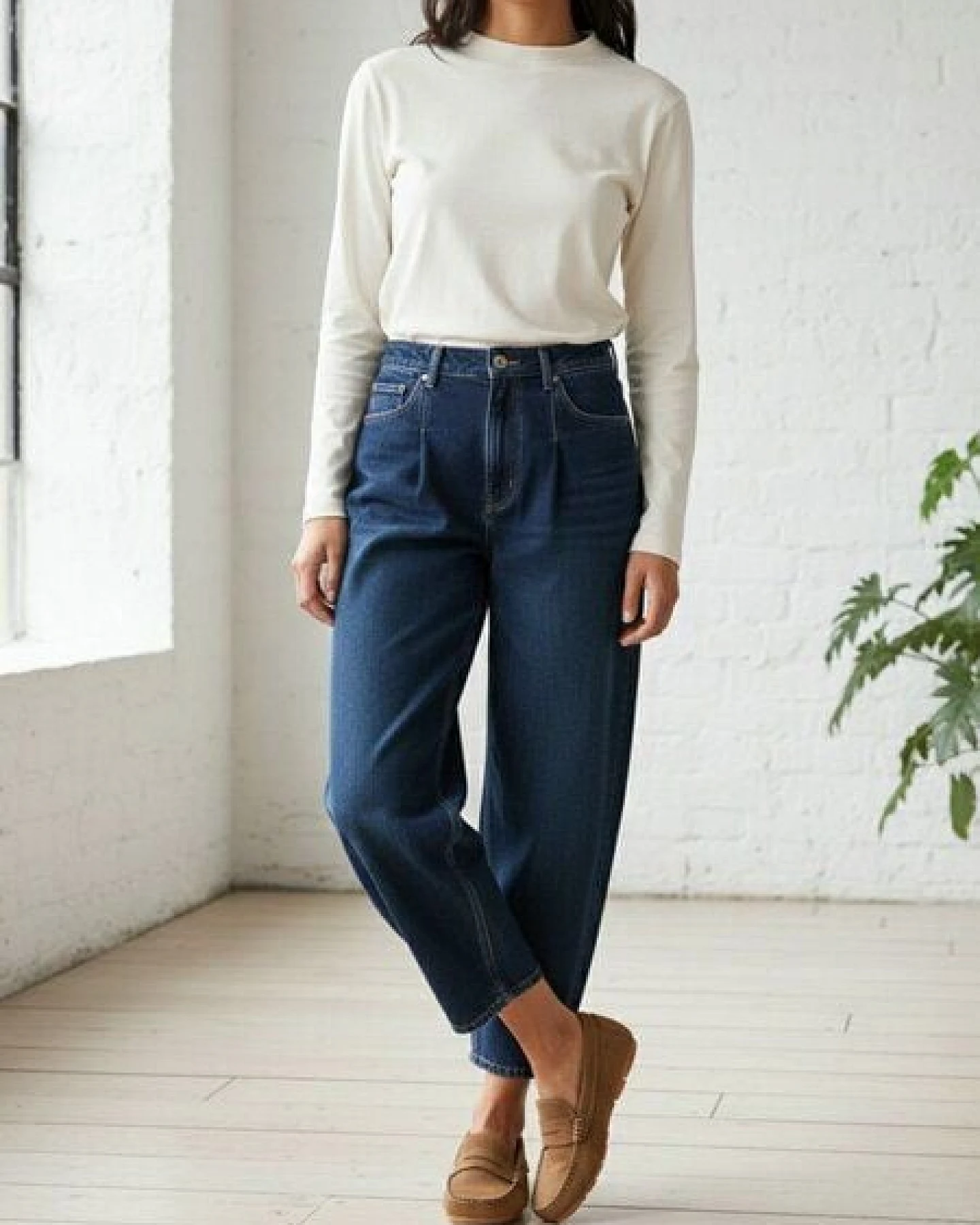 Will's Vegan Shop Vegane Wildleder-Loafer Damen – Ansicht 2