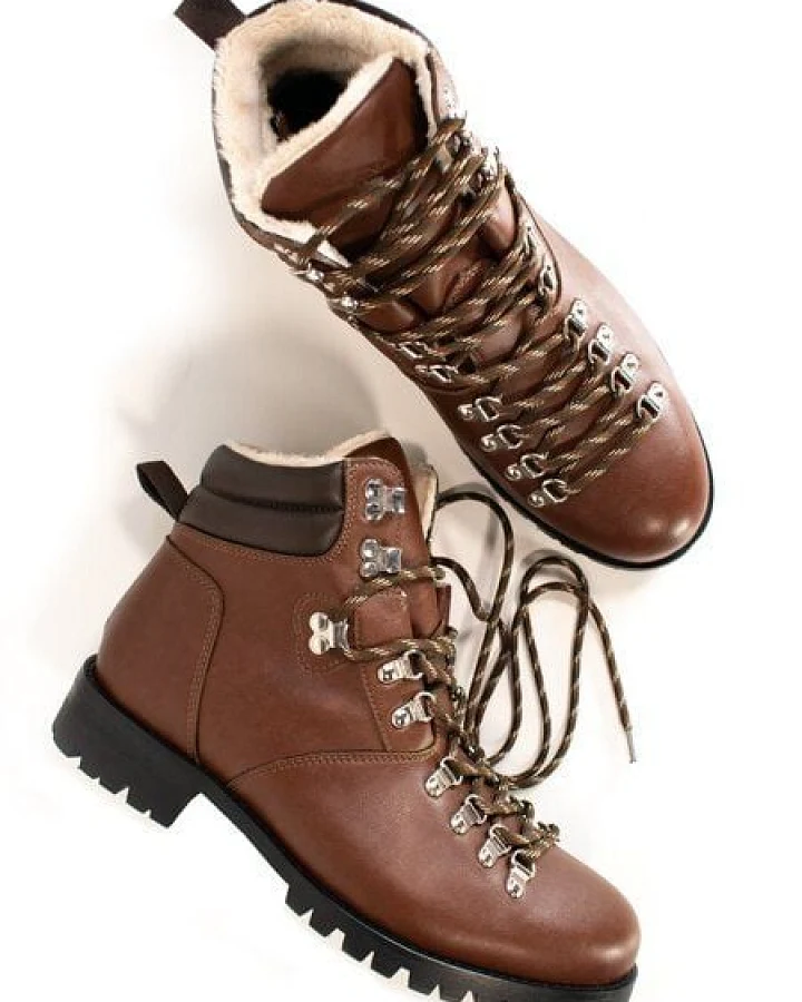 Will's Vegan Shop WVSport Isolierte Wasserdichte Alpine Trail-Wanderschuhe Damen