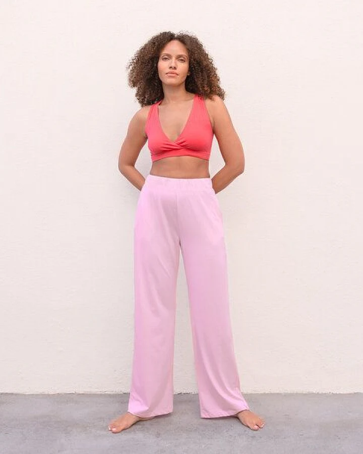 Jaya KAIRO COTTON UNI - Damen - Yoga - Loungepants aus elastischer Biobaumwolle