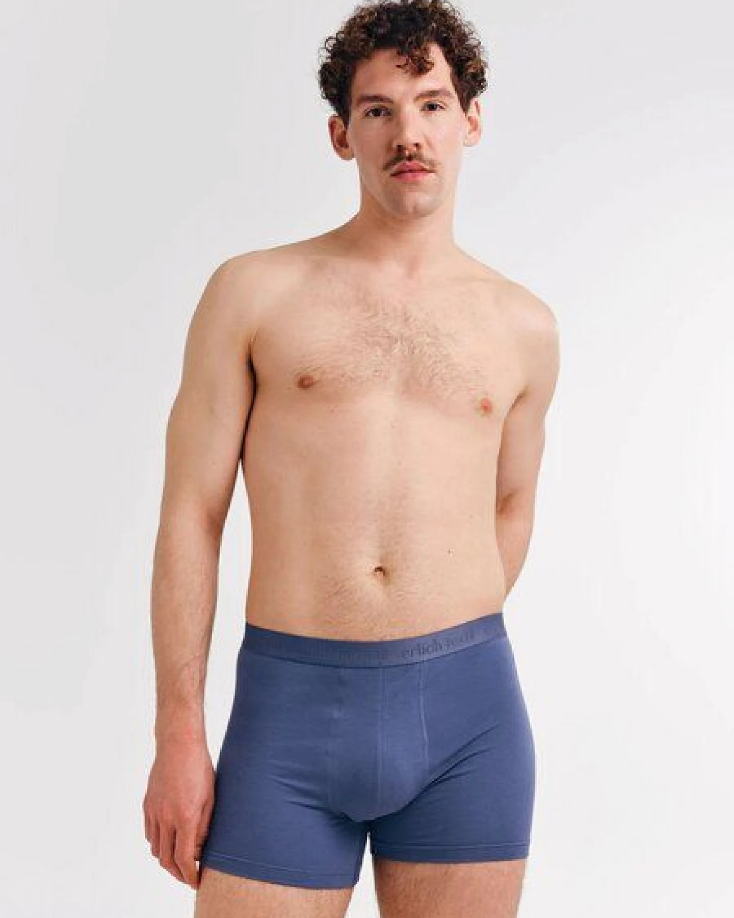 erlich textil Casual Cotton Pants im 3er Pack, enge Boxershorts aus Bio-Baumwolle, made in Europe – Ansicht 4