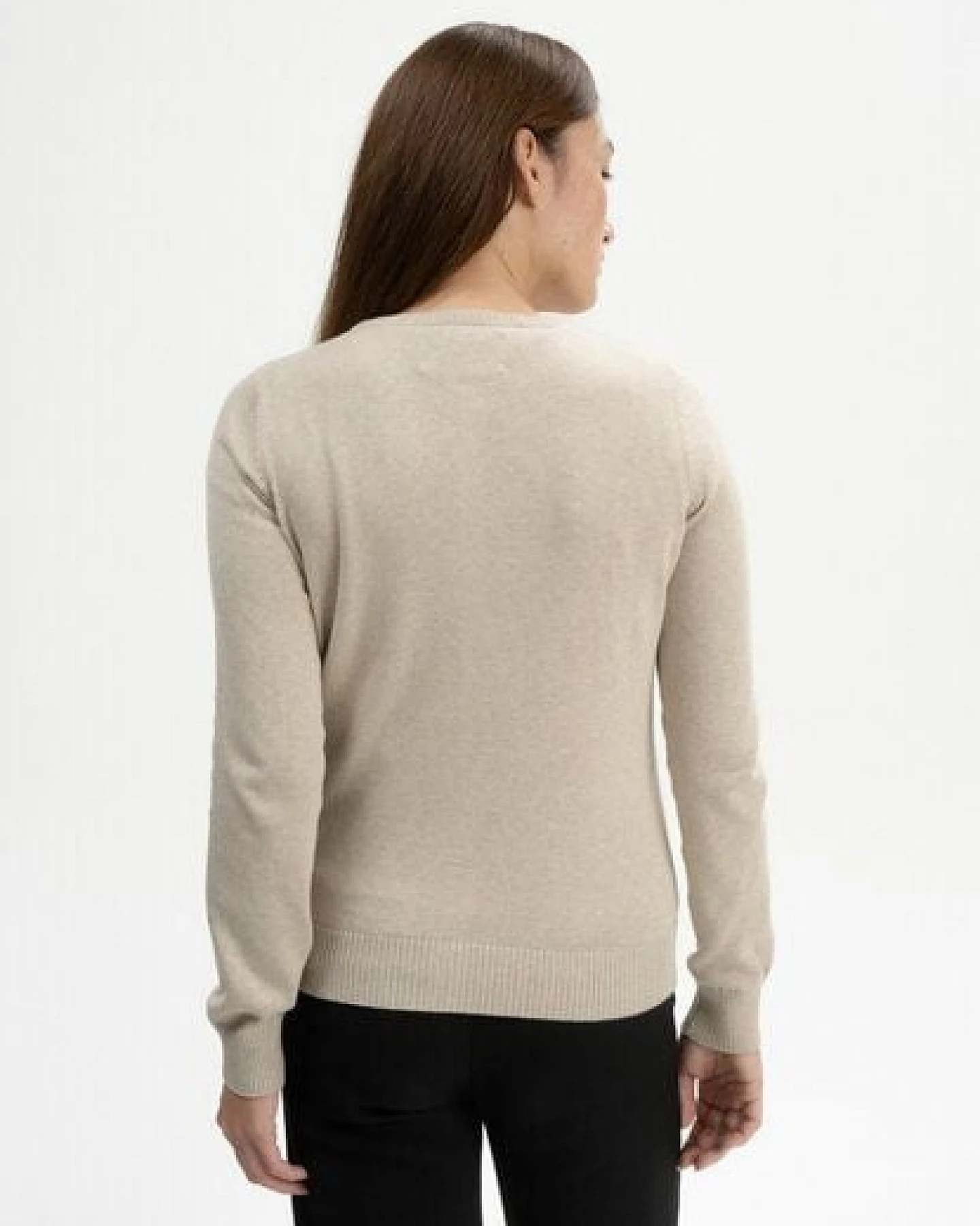 MELA Feinstrick Cardigan Style NAMEEN aus 100% Bio-Baumwolle – Ansicht 2