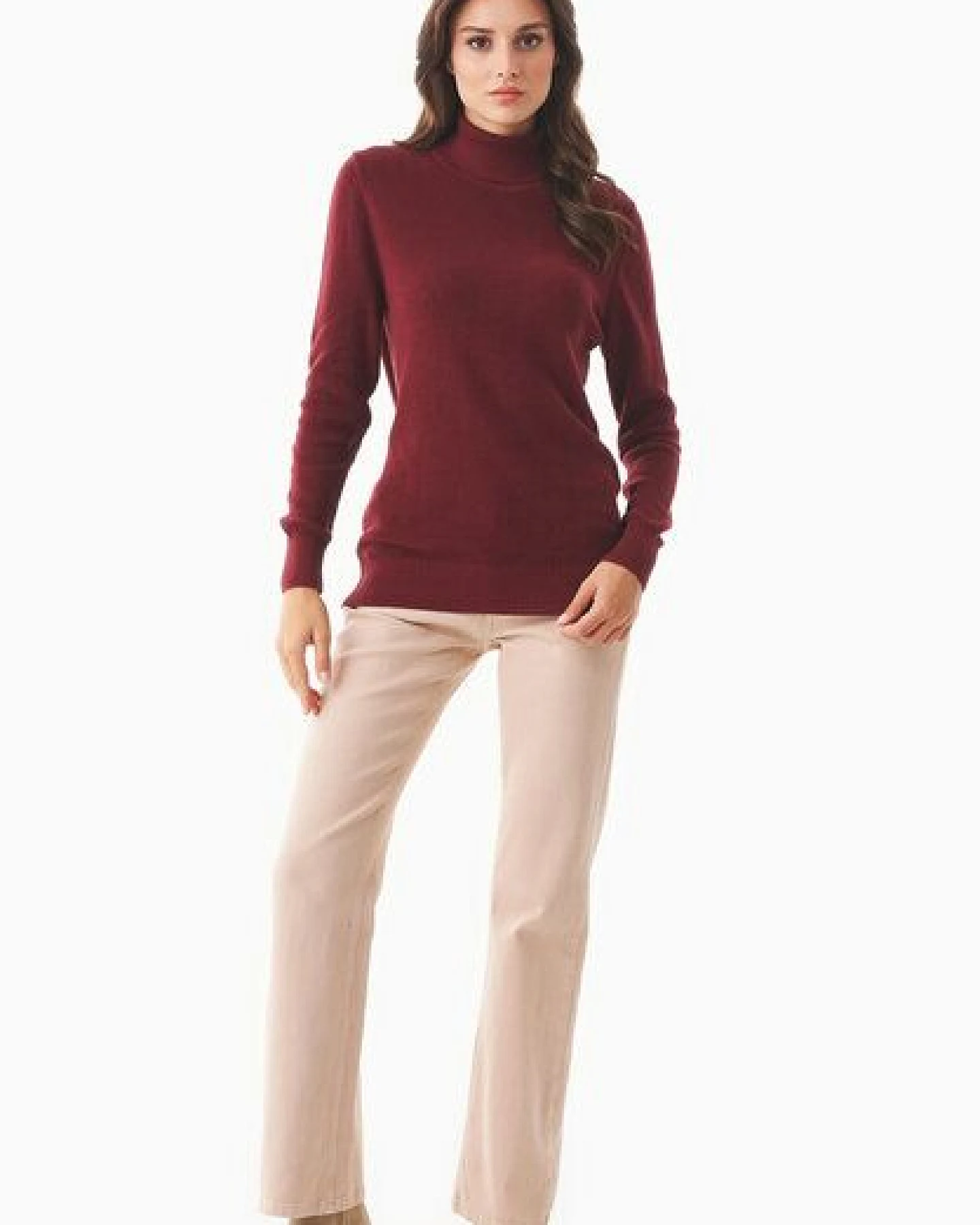 ORGANICATION Rollkragenpullover aus Bio-Baumwolle – Ansicht 2
