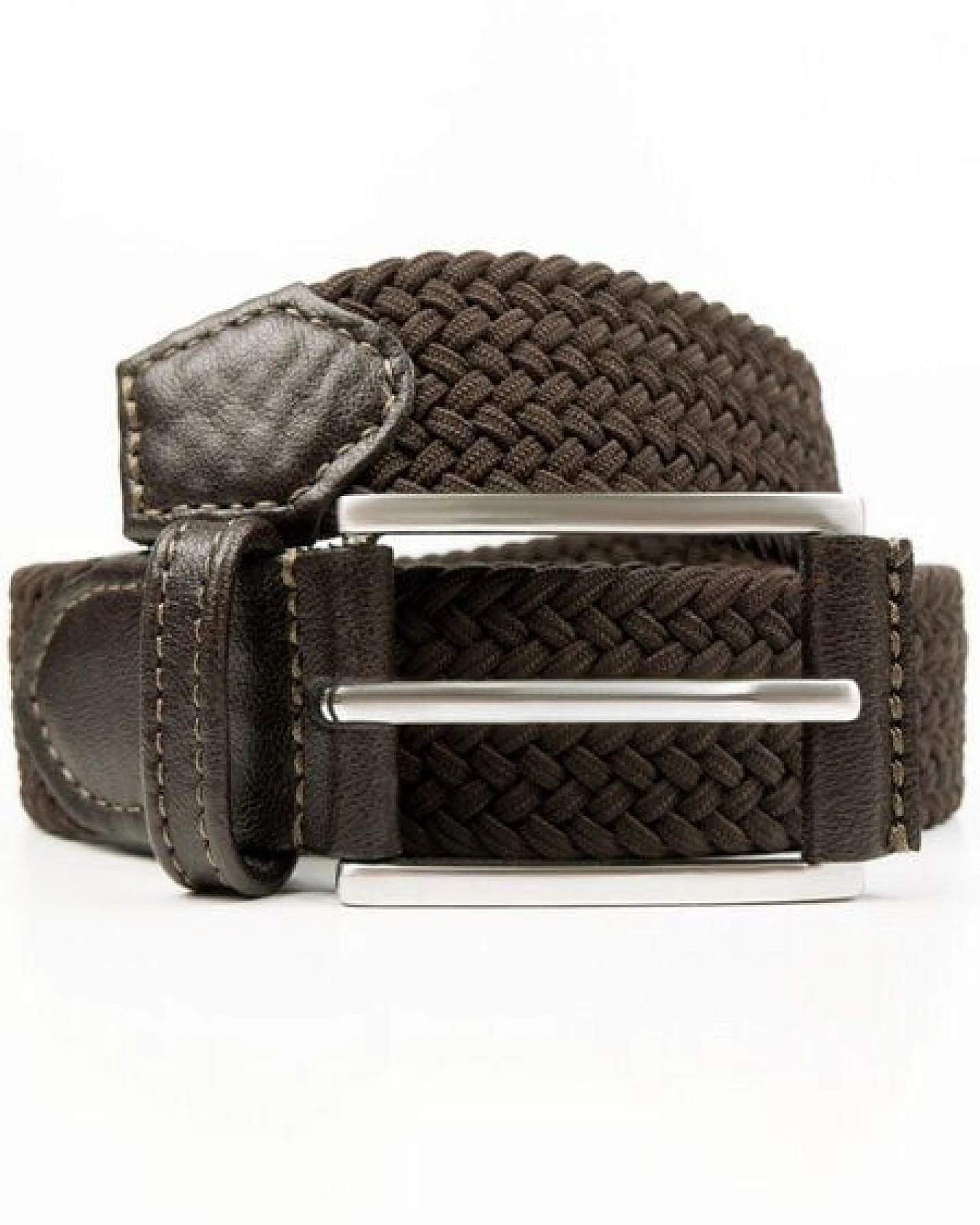 Will's Vegan Shop 3,5 cm Webgürtel Herren – Ansicht 4