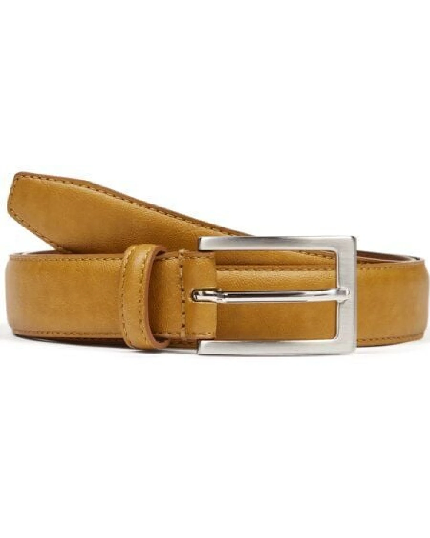 Will's Vegan Shop Klassiker 3 cm Gürtel Braun Herren – Ansicht 2