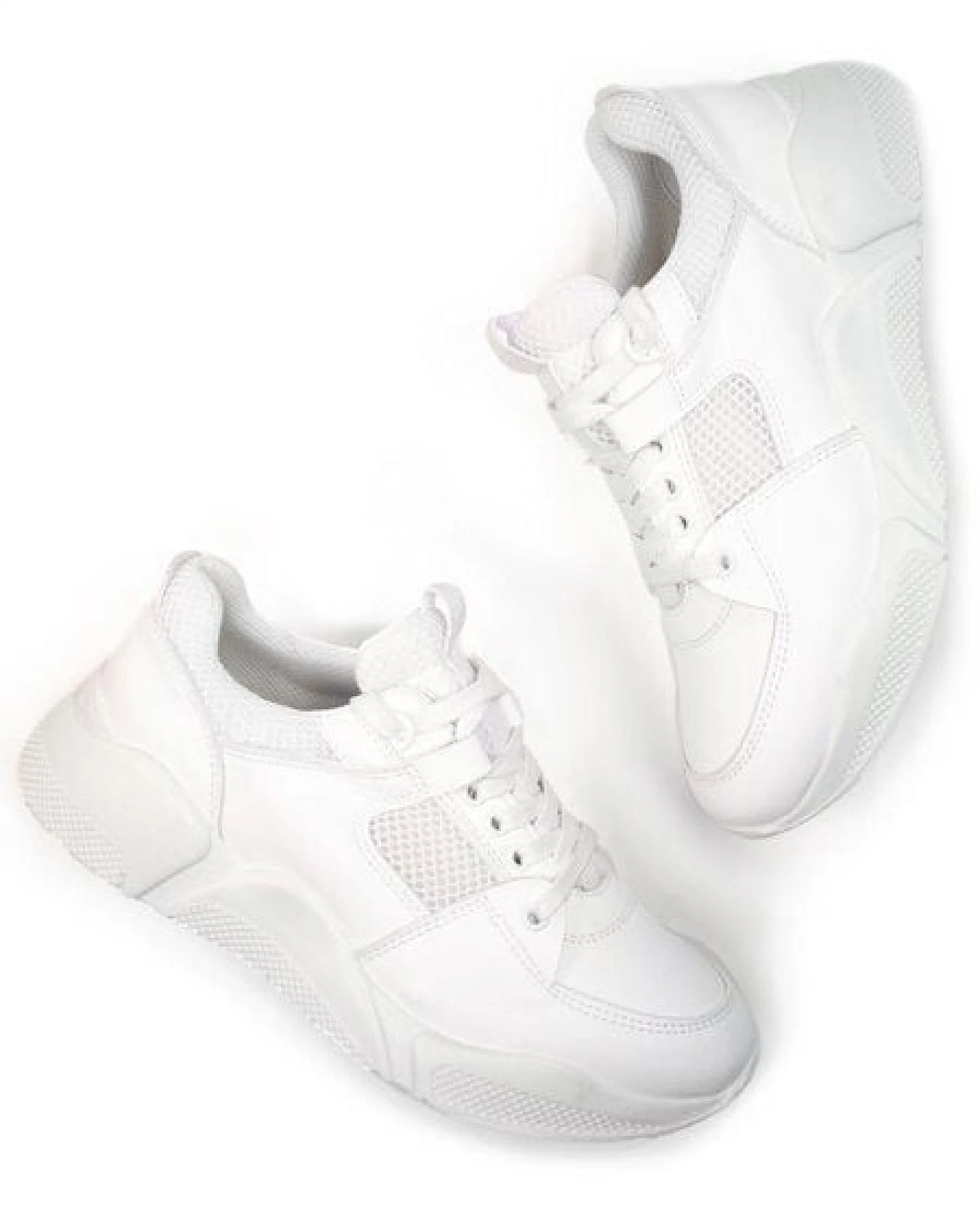 Will's Vegan Shop Chicago Low Tops Weiß Damen – Ansicht 2