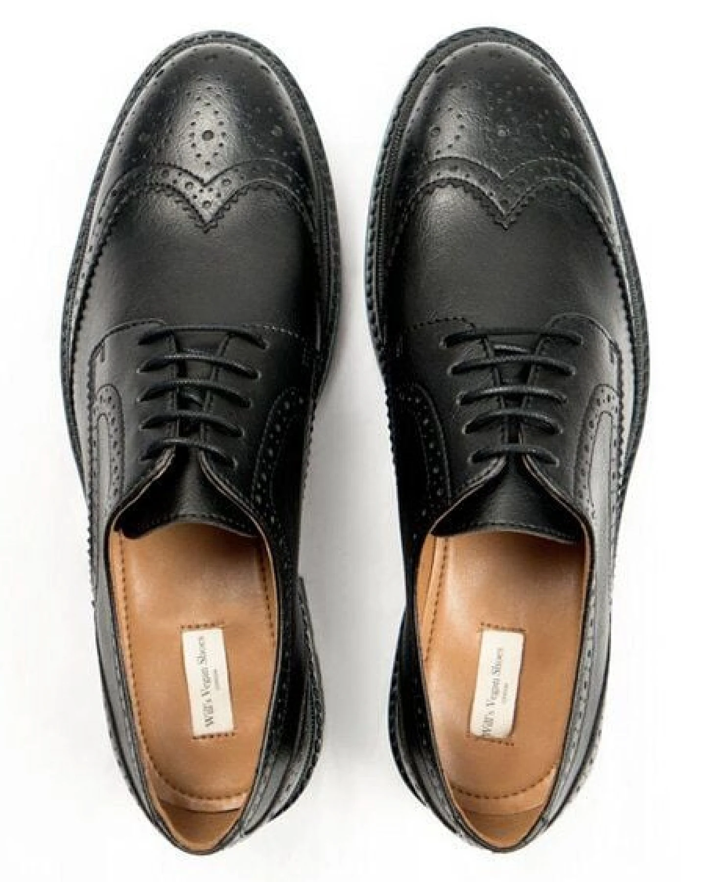 Will's Vegan Shop Continental Brogues Herren – Ansicht 2