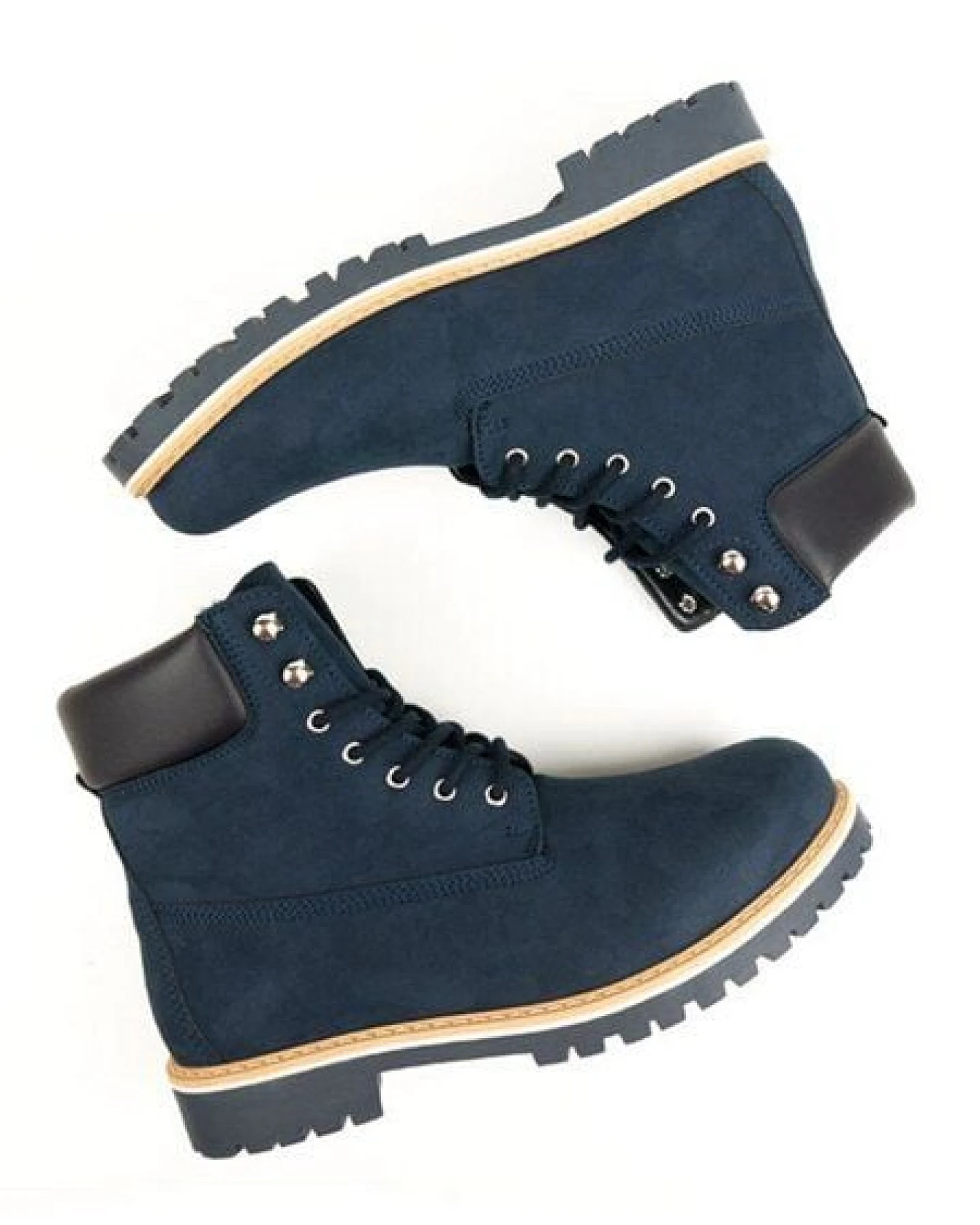 Will's Vegan Shop Dock-Boots Veganes Wildleder Damen – Ansicht 2