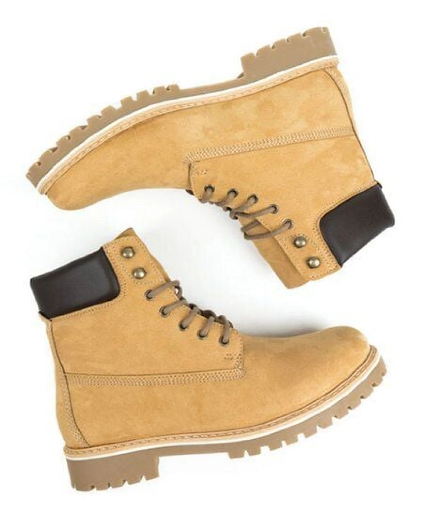 Will's Vegan Shop Dock-Boots Veganes Wildleder Damen – Ansicht 4