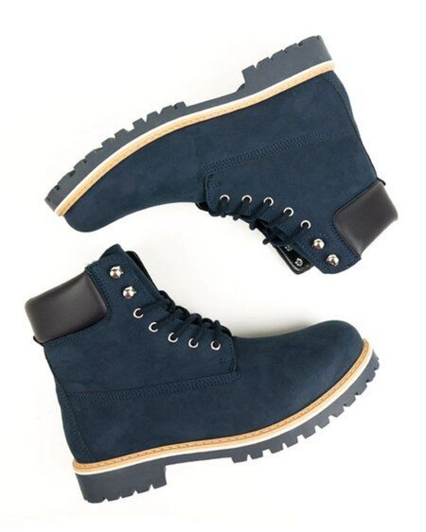 Will's Vegan Shop Dock-Boots Veganes Wildleder Damen – Ansicht 2