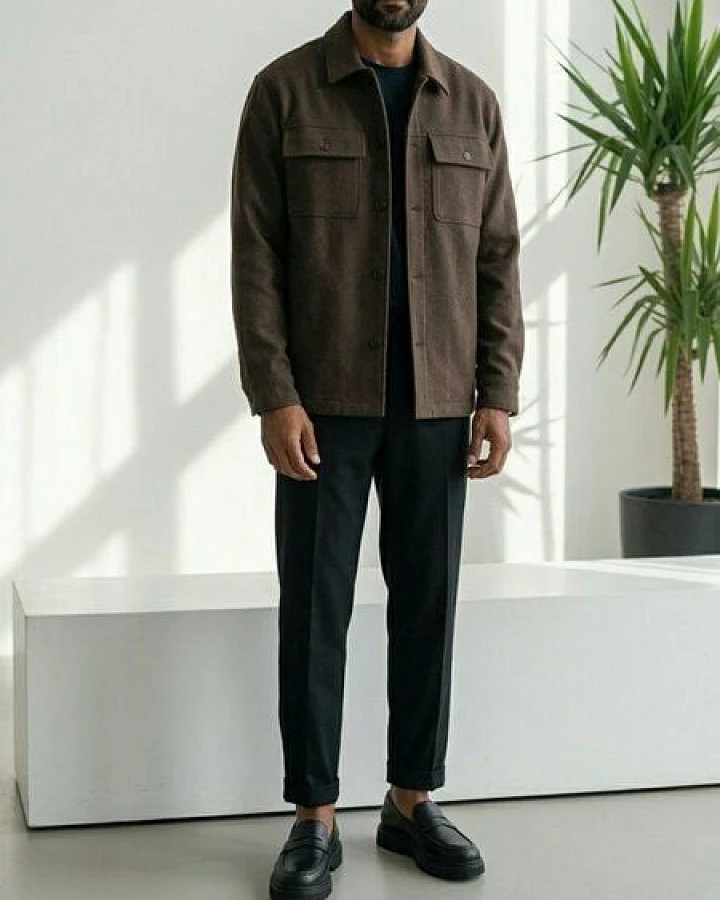 Will's Vegan Shop Loafers mit klobiger Sohle Herren