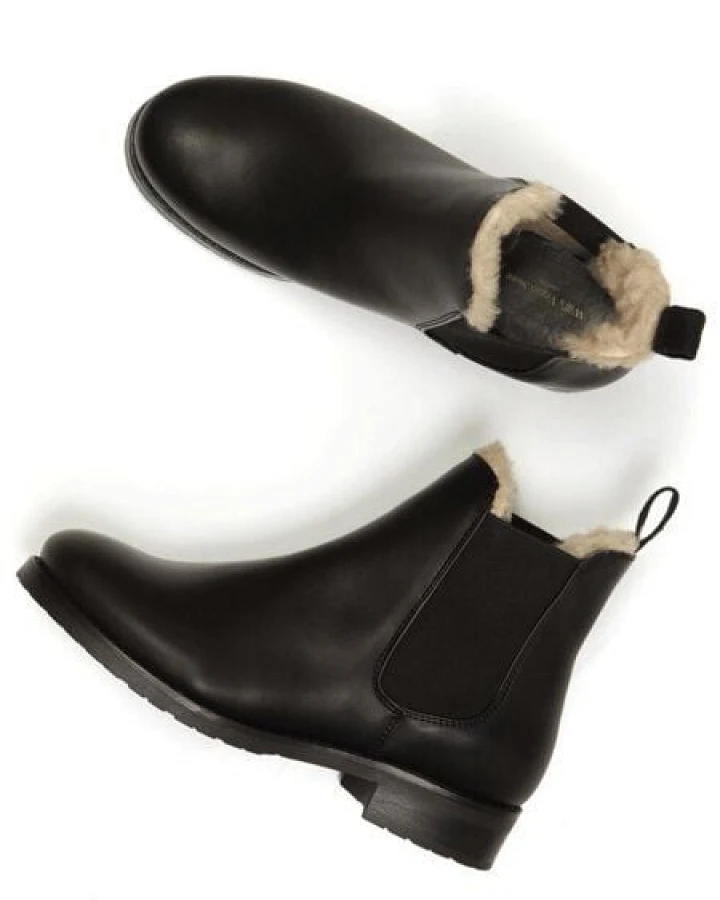 Will's Vegan Shop Luxe isolierte Smart Chelsea-Stiefel Damen
