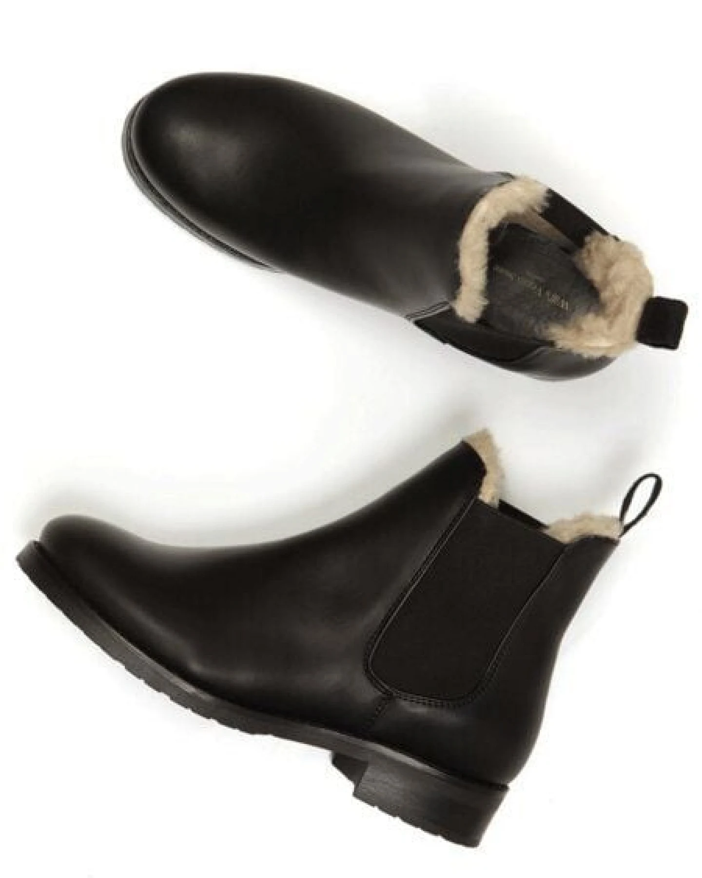 Will's Vegan Shop Luxe isolierte Smart Chelsea-Stiefel Damen – Ansicht 2