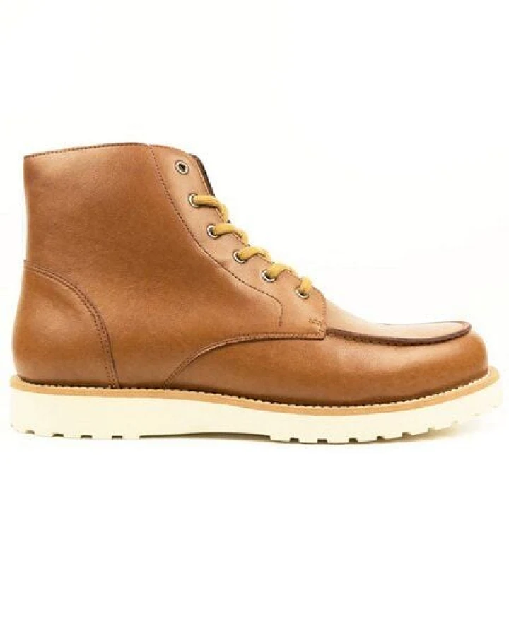 Will's Vegan Shop Niedrige Rig Booties Hellbraun Herren