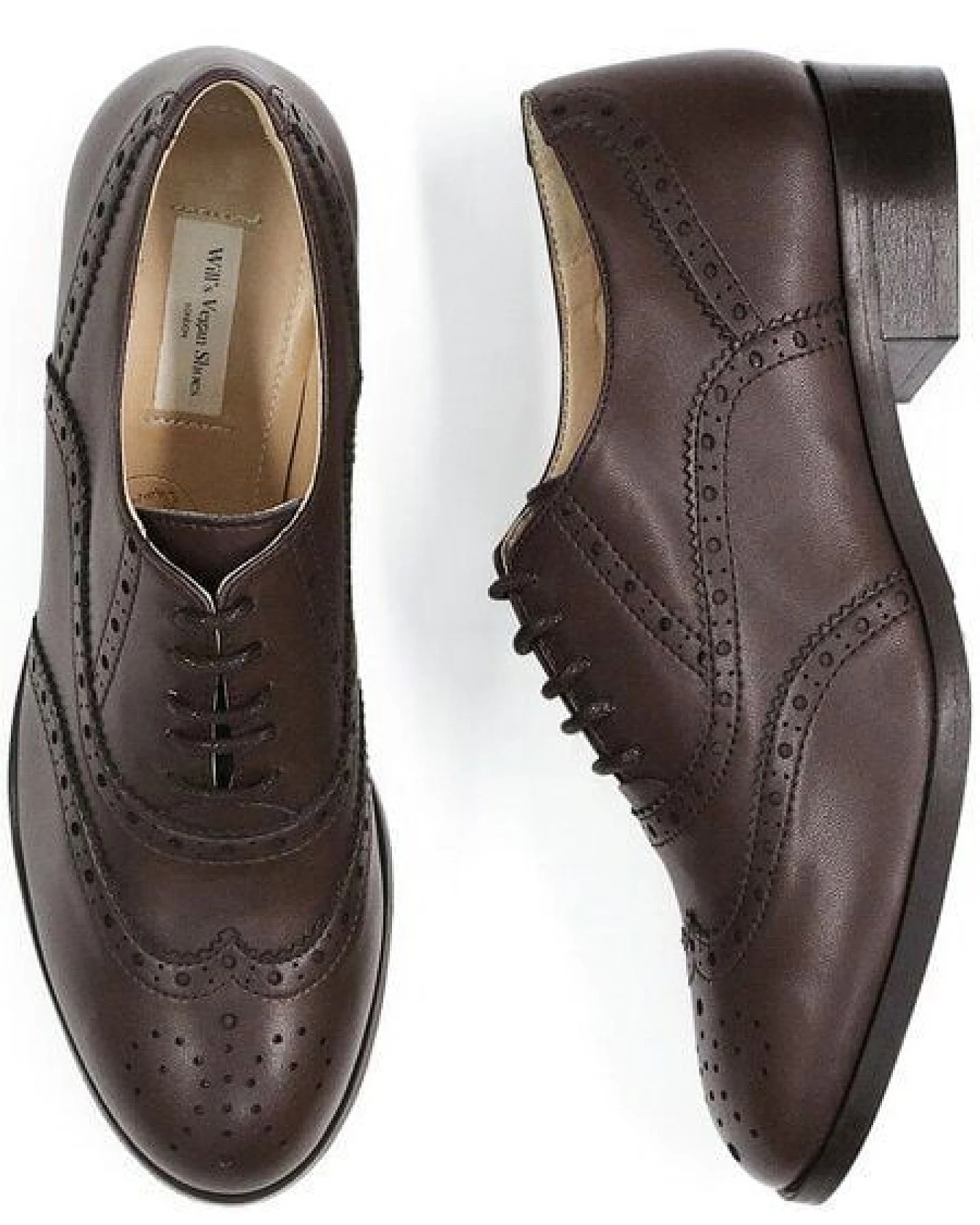 Will's Vegan Shop Oxford Brogues 3.5cm Damen – Ansicht 4