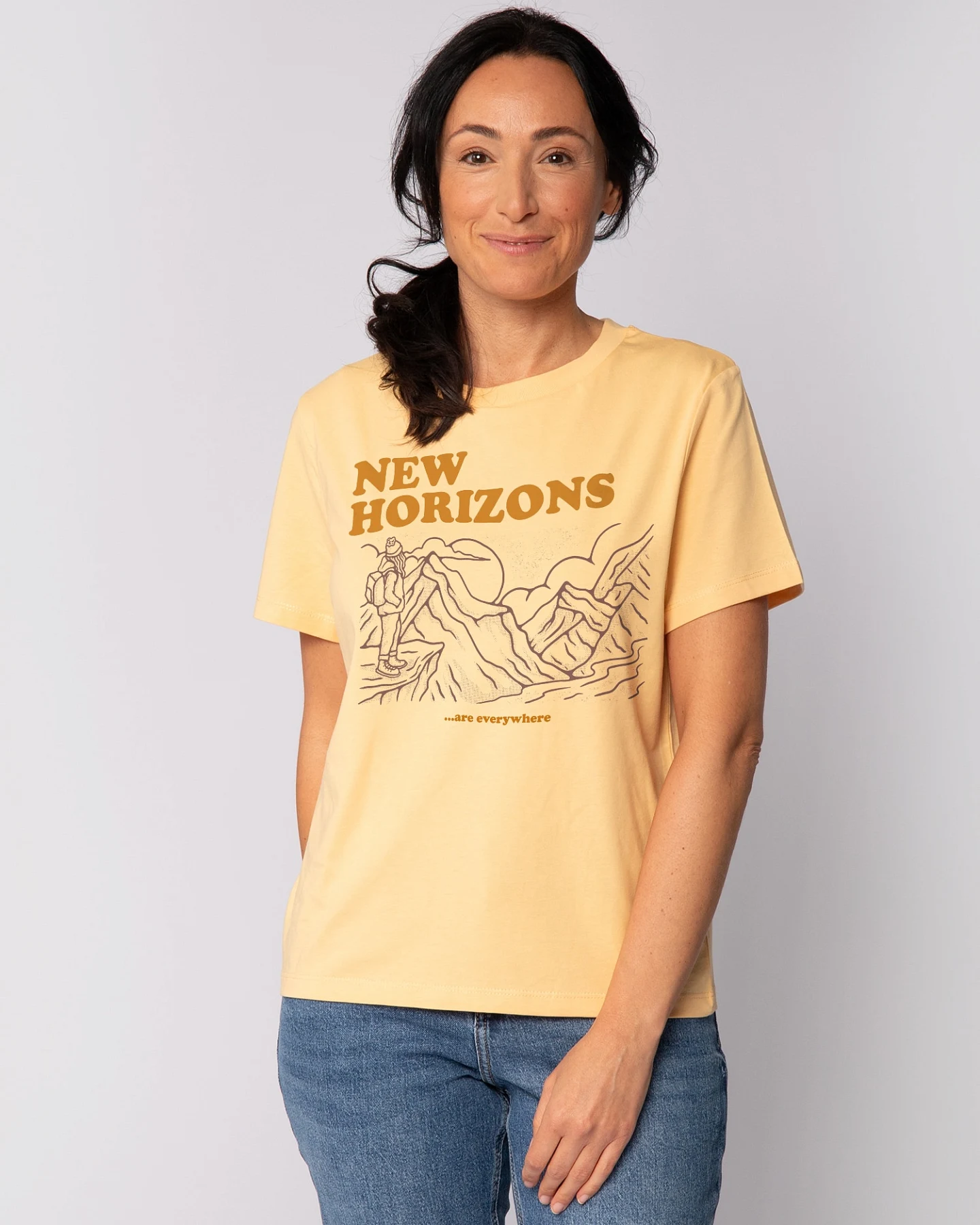Watapparel T-Shirt New Horizons Are Everywhere – Ansicht 2
