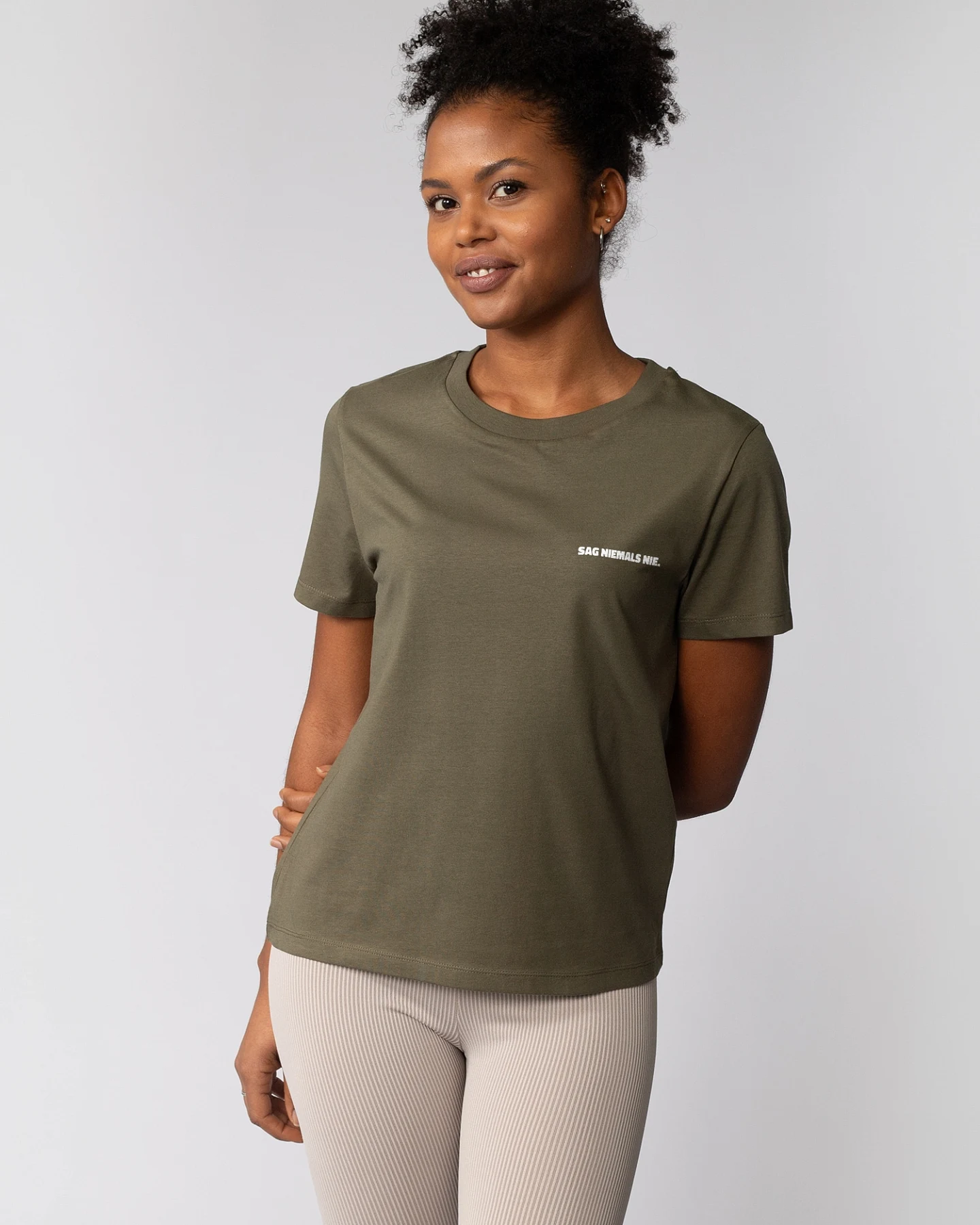 Watapparel T-Shirt Sag Niemals Nie – Ansicht 2