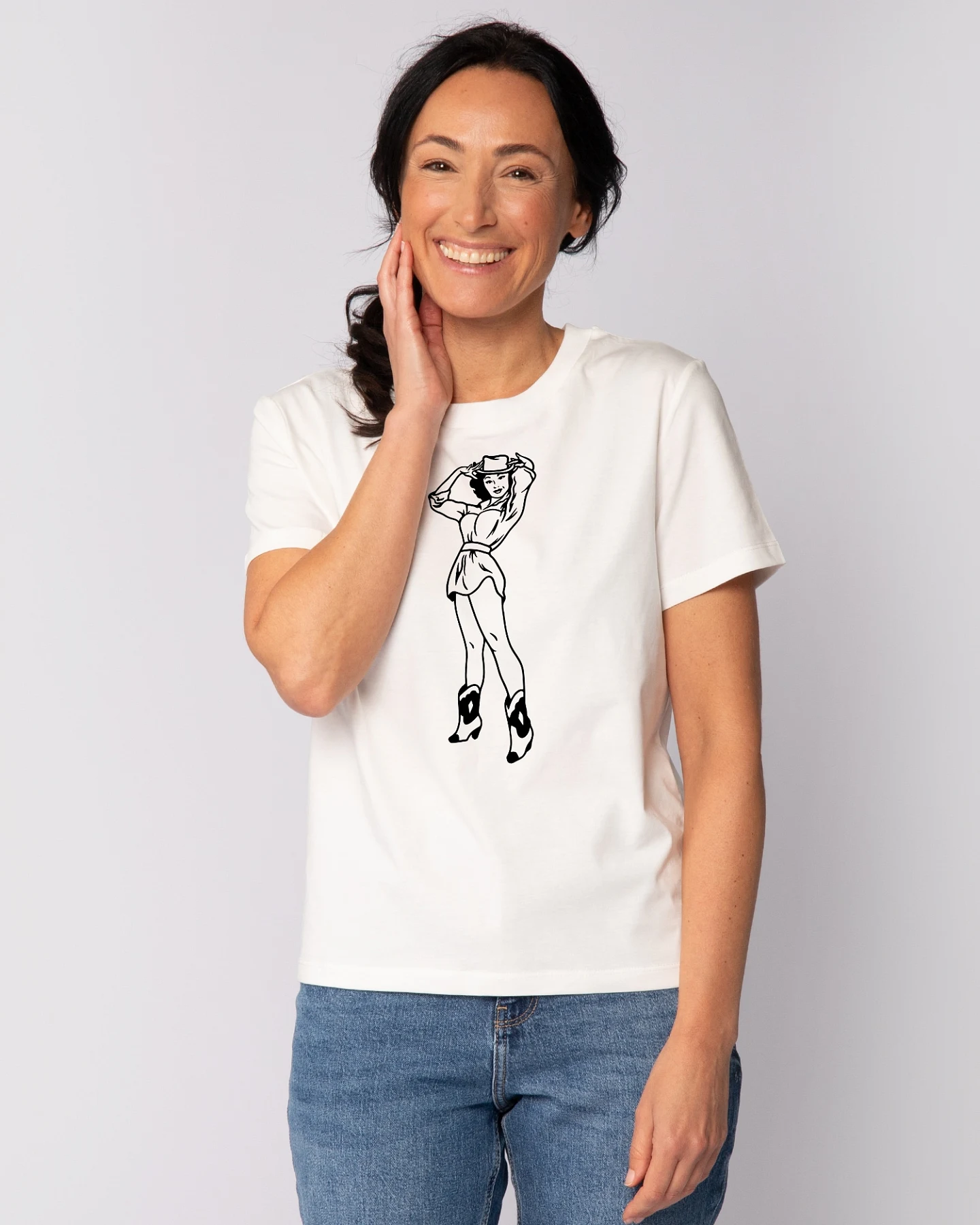 Watapparel T-Shirt Cowgirl – Ansicht 2