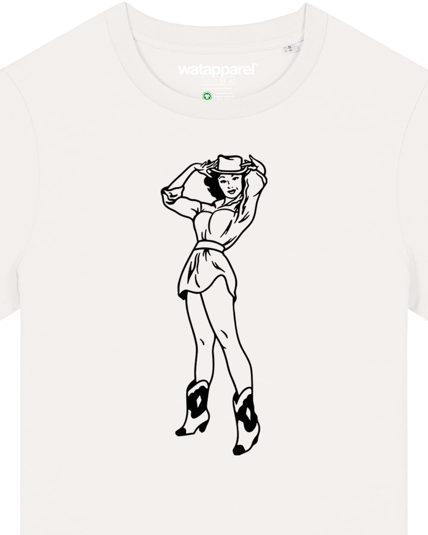 Watapparel T-Shirt Cowgirl – Ansicht 3