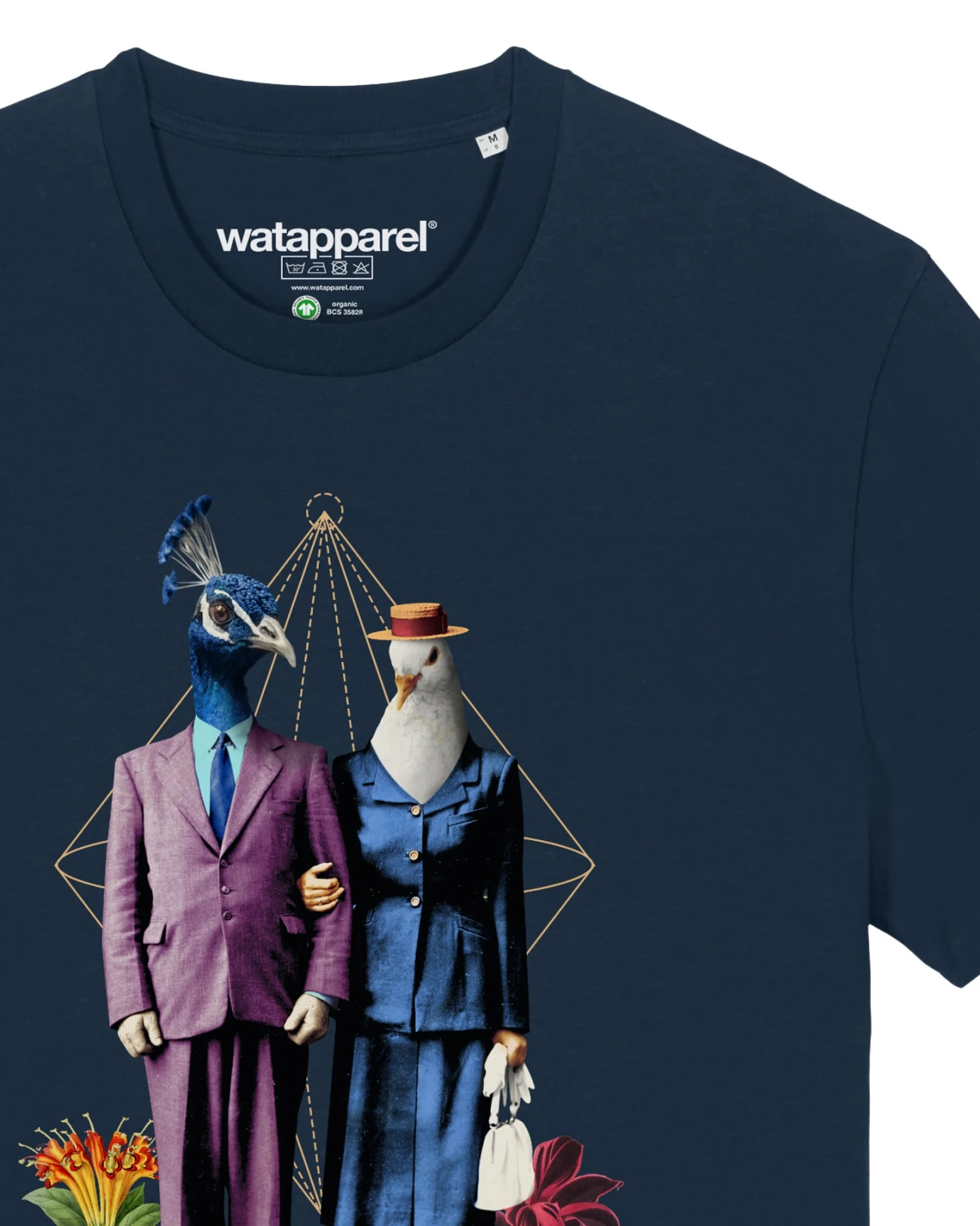 Watapparel T-Shirt Fancy Birds – Ansicht 3