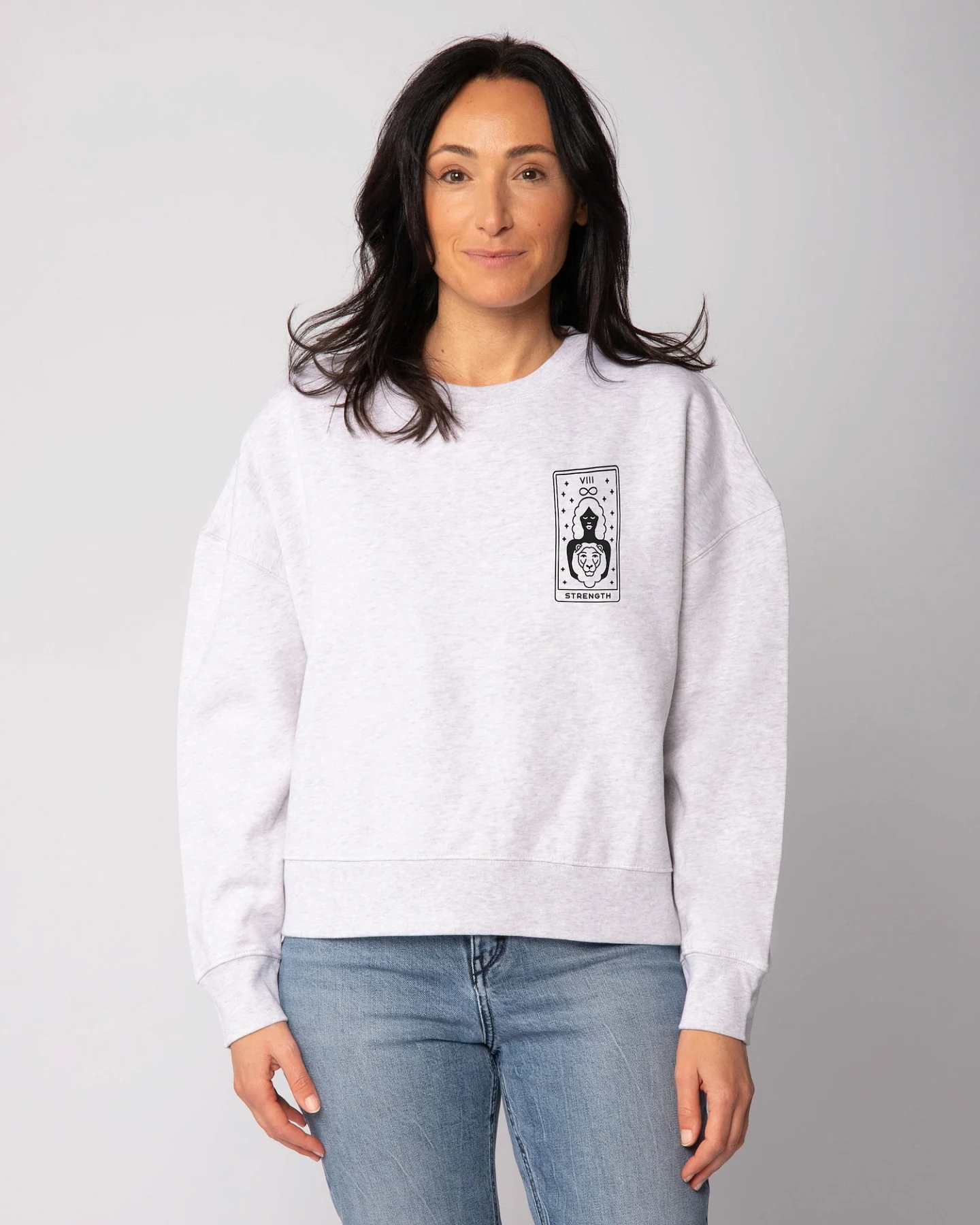 Watapparel Sweatshirt Tarot Strength – Ansicht 2