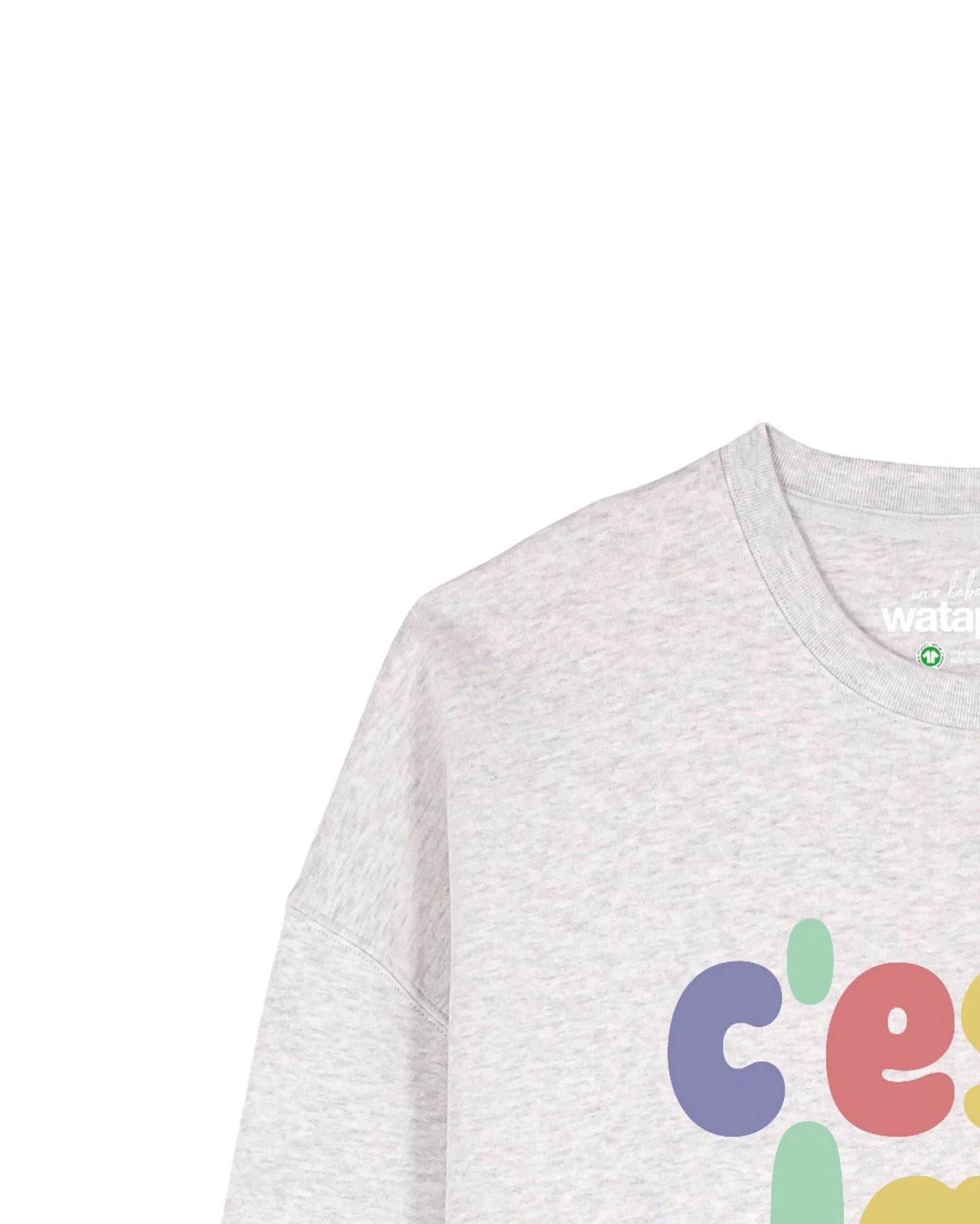 Watapparel Sweatshirt Cest la vie – Ansicht 3