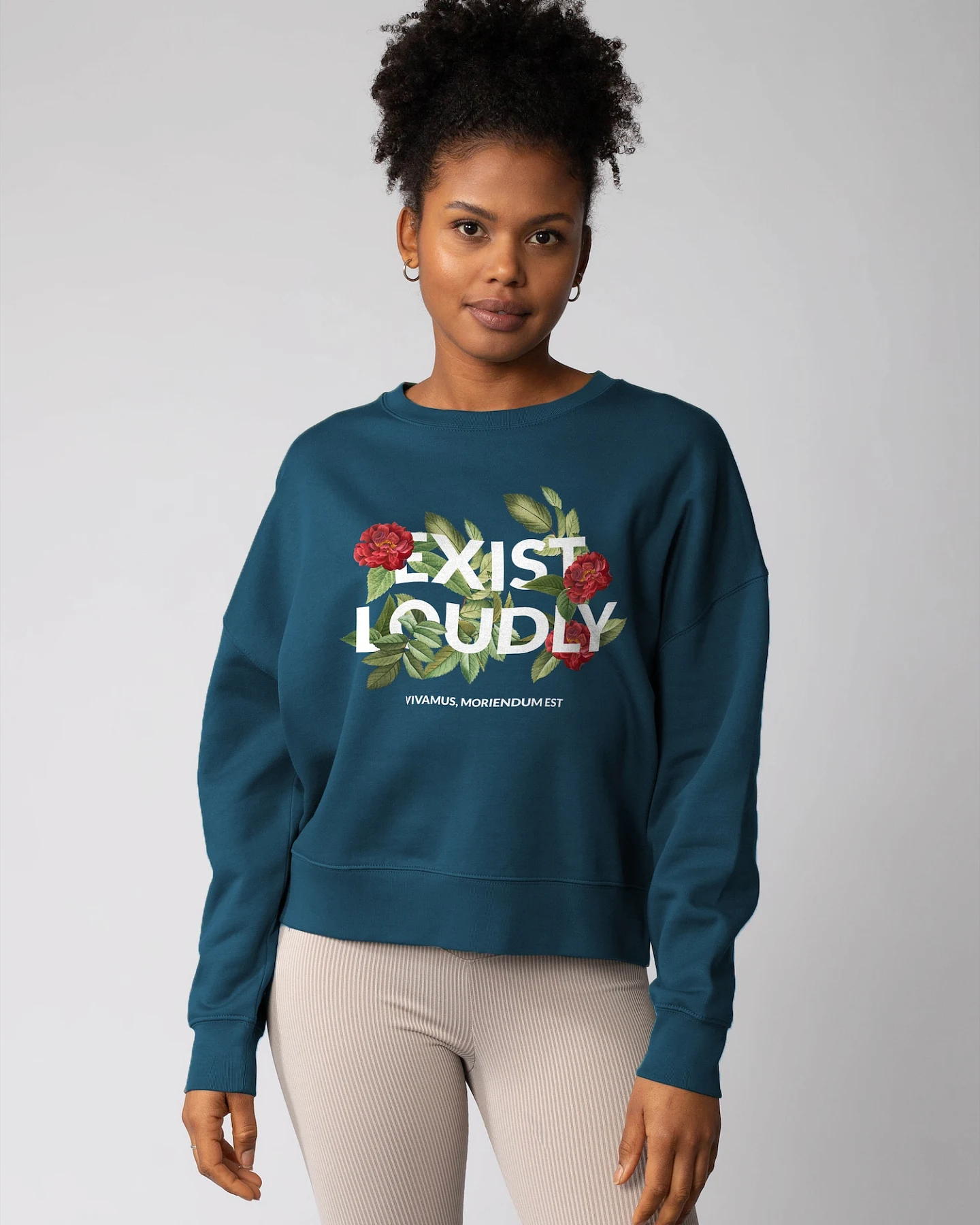 Watapparel Sweatshirt Exist Loudly – Ansicht 2